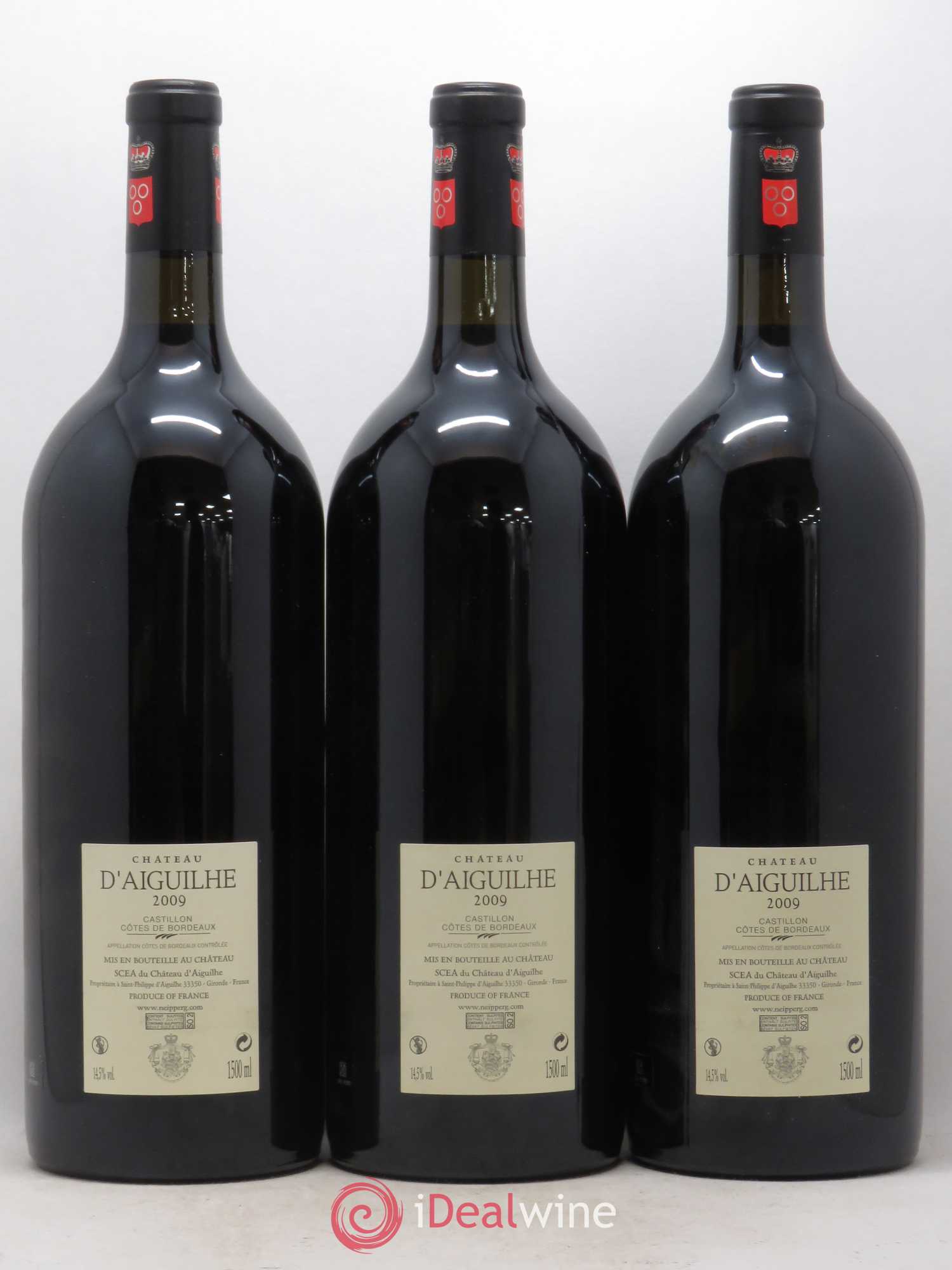 Château d' Aiguilhe 2009 - Lot de 3 magnums - 1