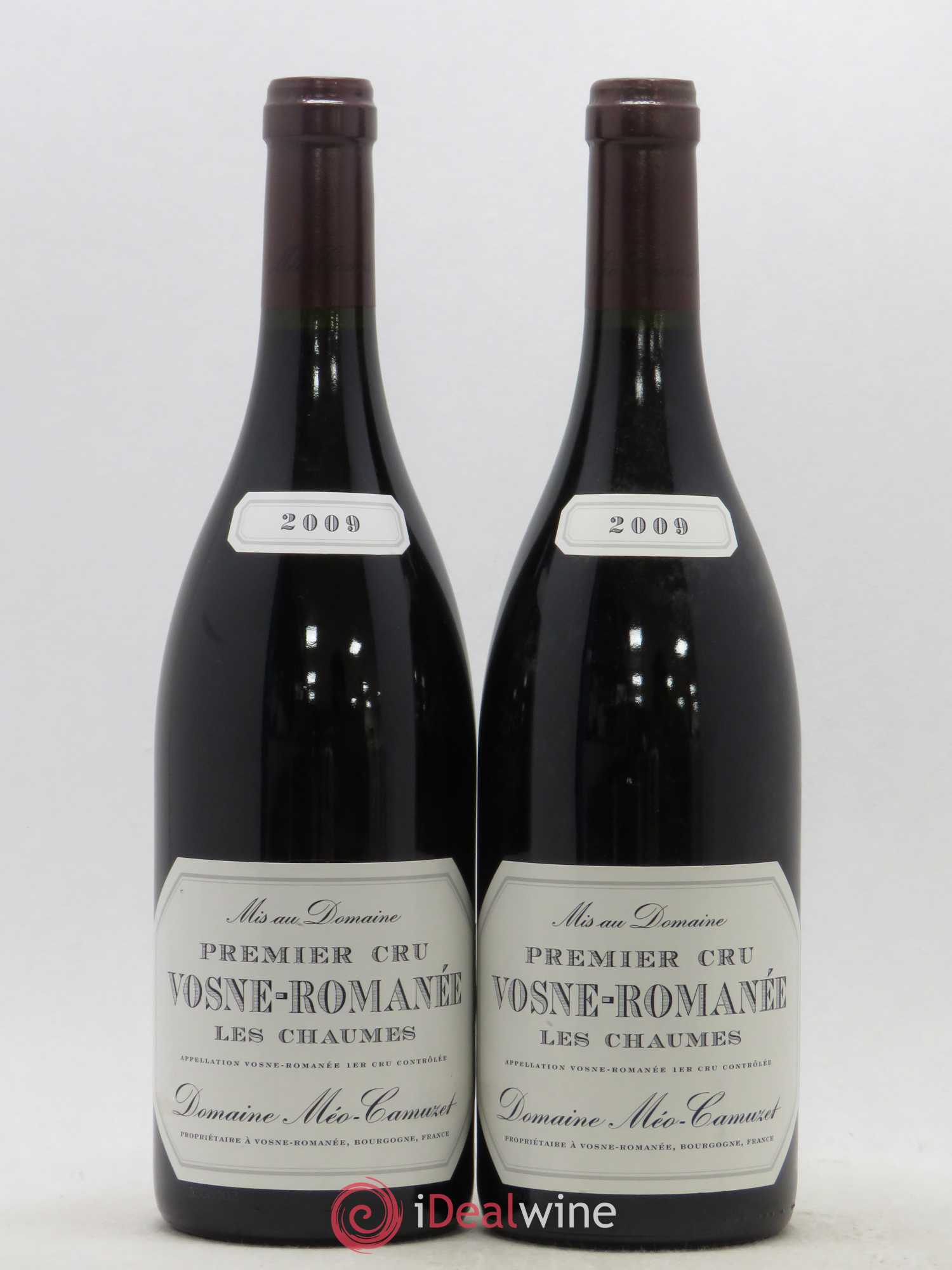 Vosne-Romanée 1er Cru Les Chaumes Méo-Camuzet (Domaine) 2009 - Lot de 2 bouteilles - 0