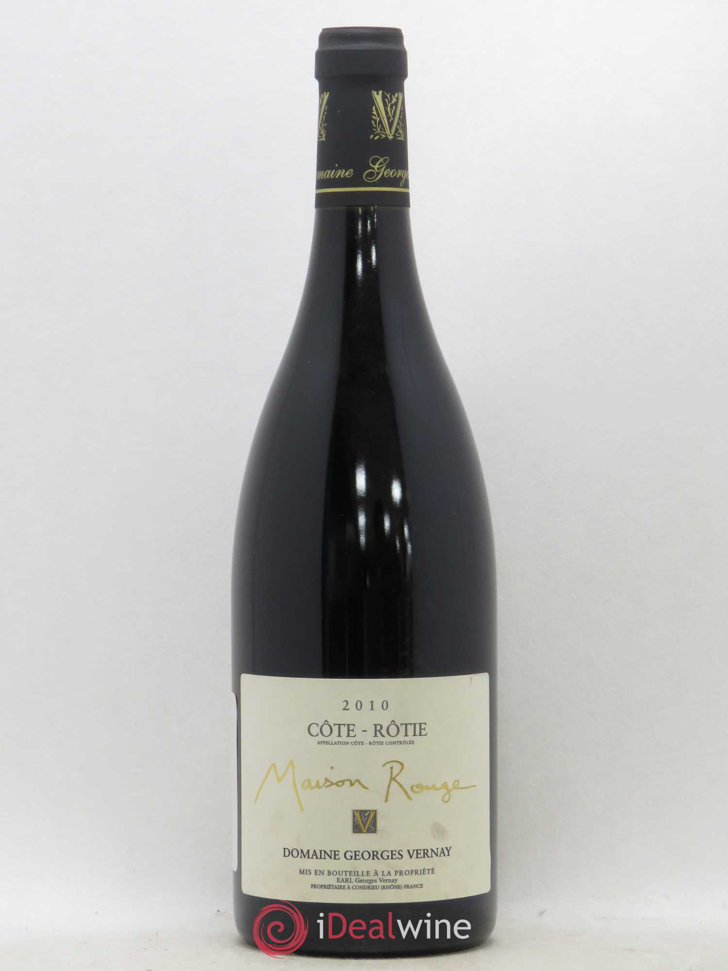 Côte-Rôtie Maison Rouge Georges Vernay 2010 - Lot de 1 bouteille - 0