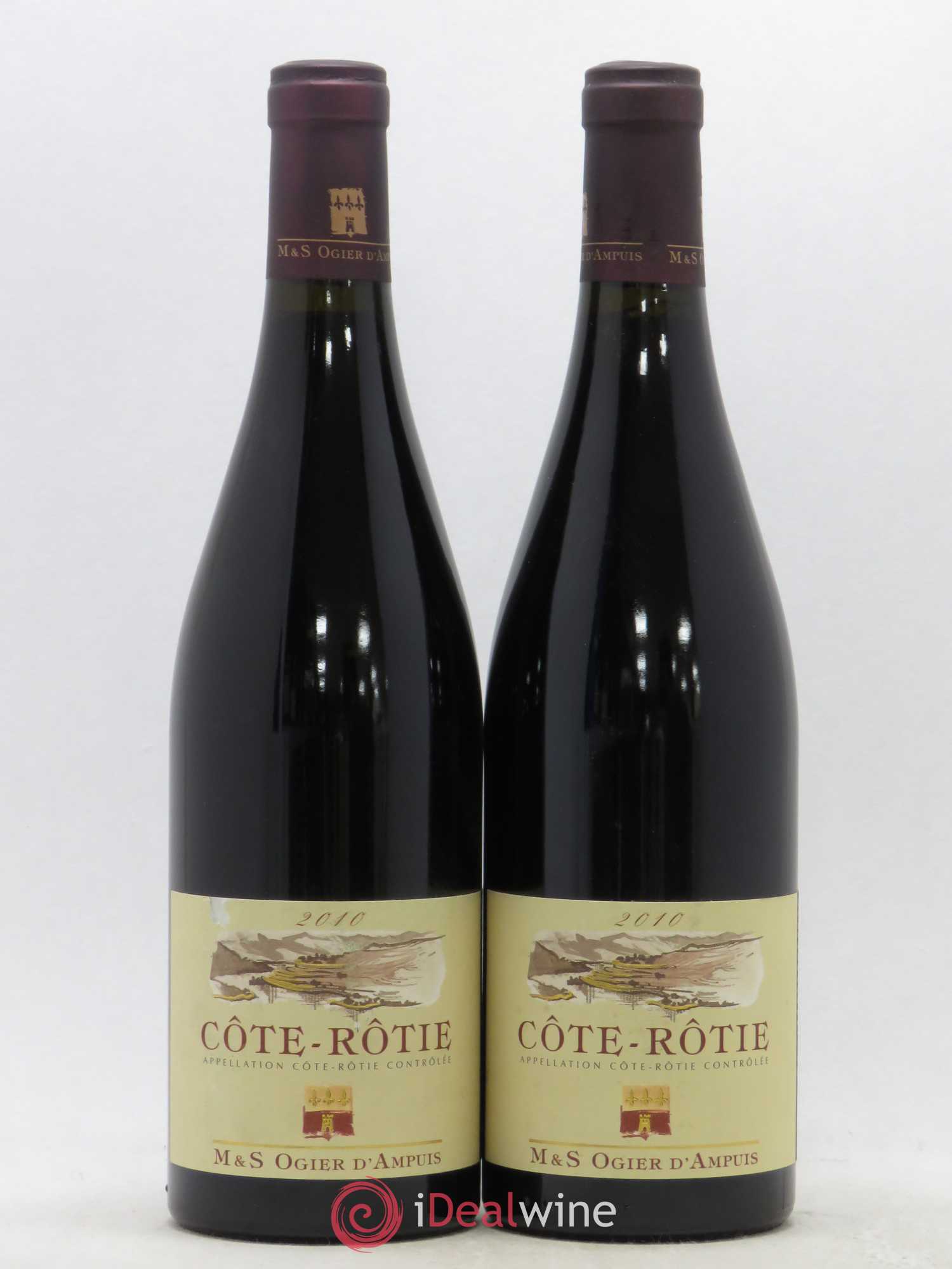 Côte-Rôtie Stéphane Ogier 2010 - Lot de 2 bouteilles - 0