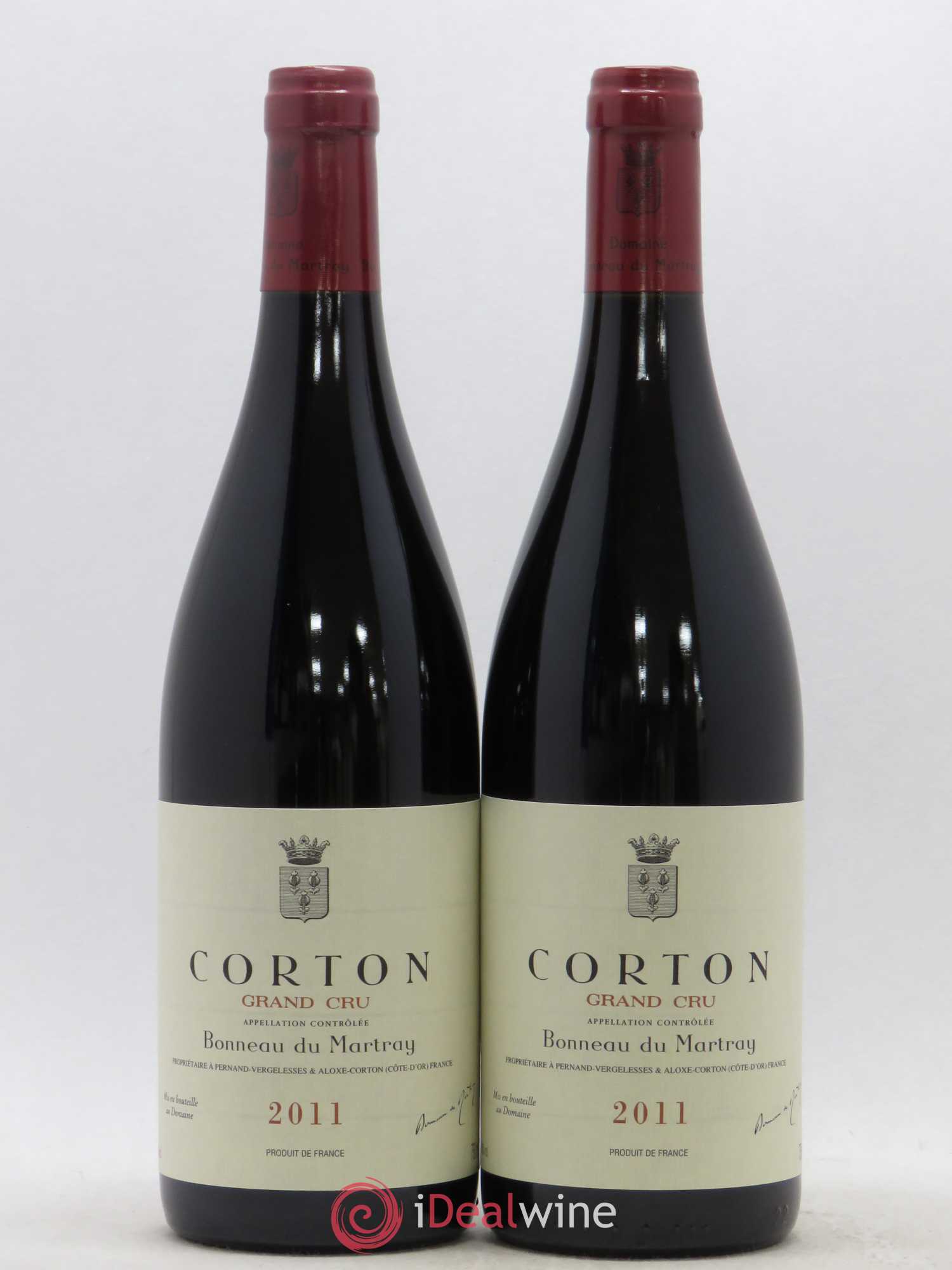 Corton Grand Cru Bonneau du Martray (Domaine) 2011 - Lot de 2 bouteilles - 0