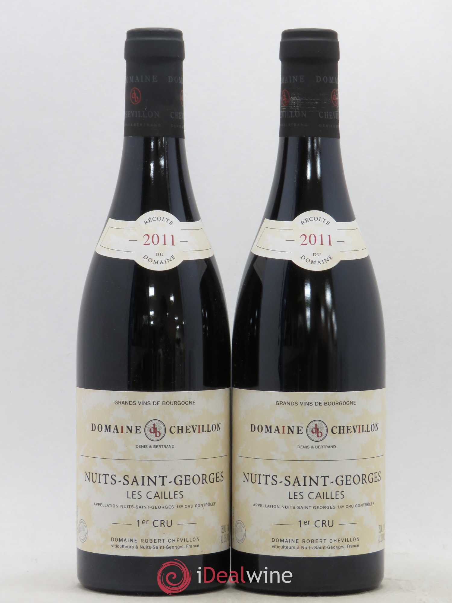 Nuits-Saint-Georges 1er Cru Les Cailles Robert Chevillon 2011 - Lot de 2 bouteilles - 0