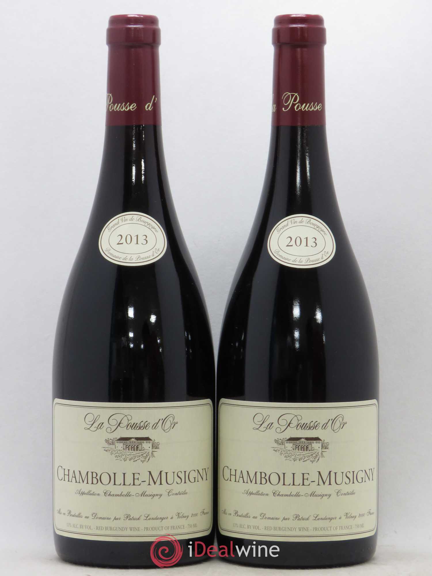 Chambolle-Musigny La Pousse d'Or (Domaine de) 2013 - Lot de 2 bouteilles - 0