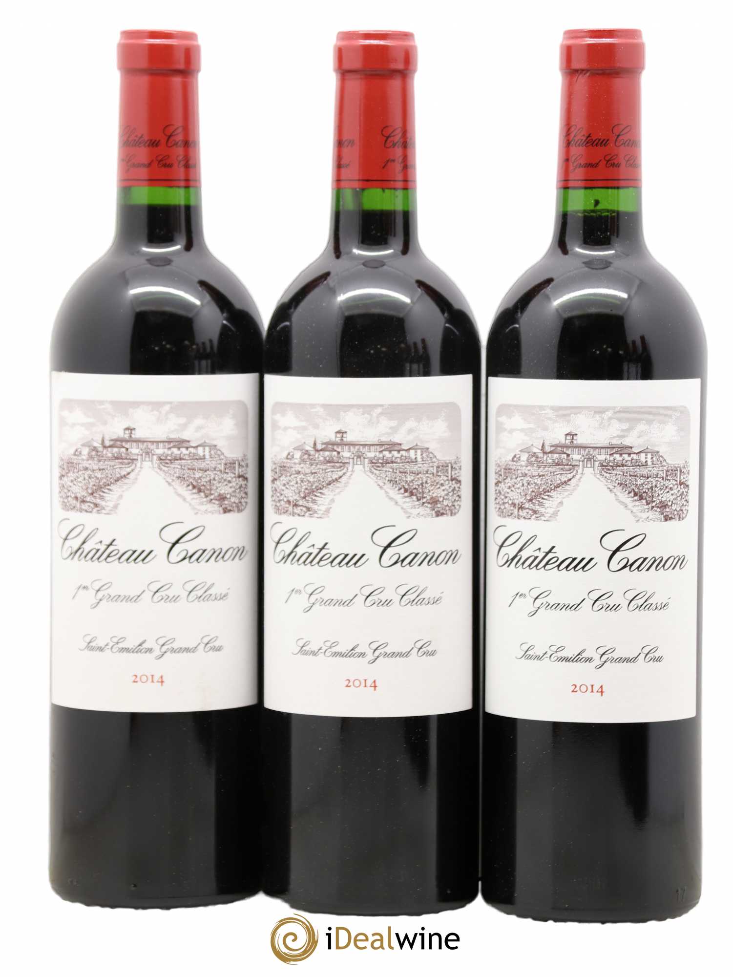 Château Canon 1er Grand Cru Classé B 2014 - Lot de 6 bouteilles - 1