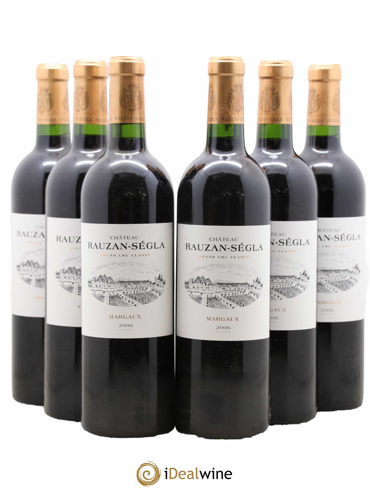 Château Rauzan Ségla Grand Cru Classé 2006 - Lot de 6 bouteilles - 0