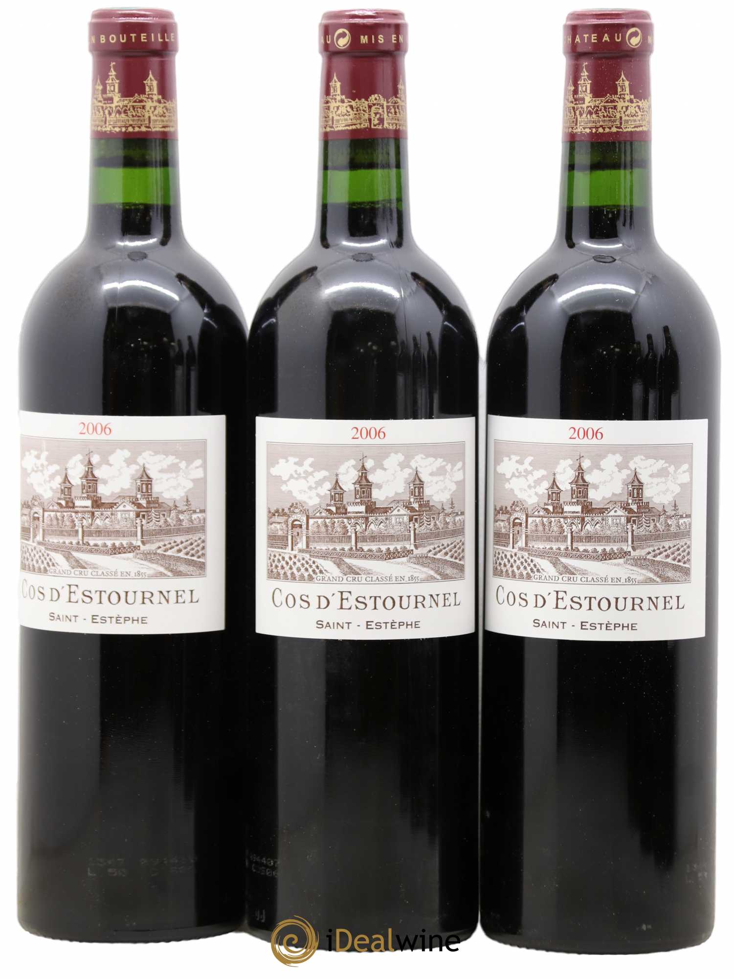Cos d'Estournel 2ème Grand Cru Classé 2006 - Lot de 6 bouteilles - 1