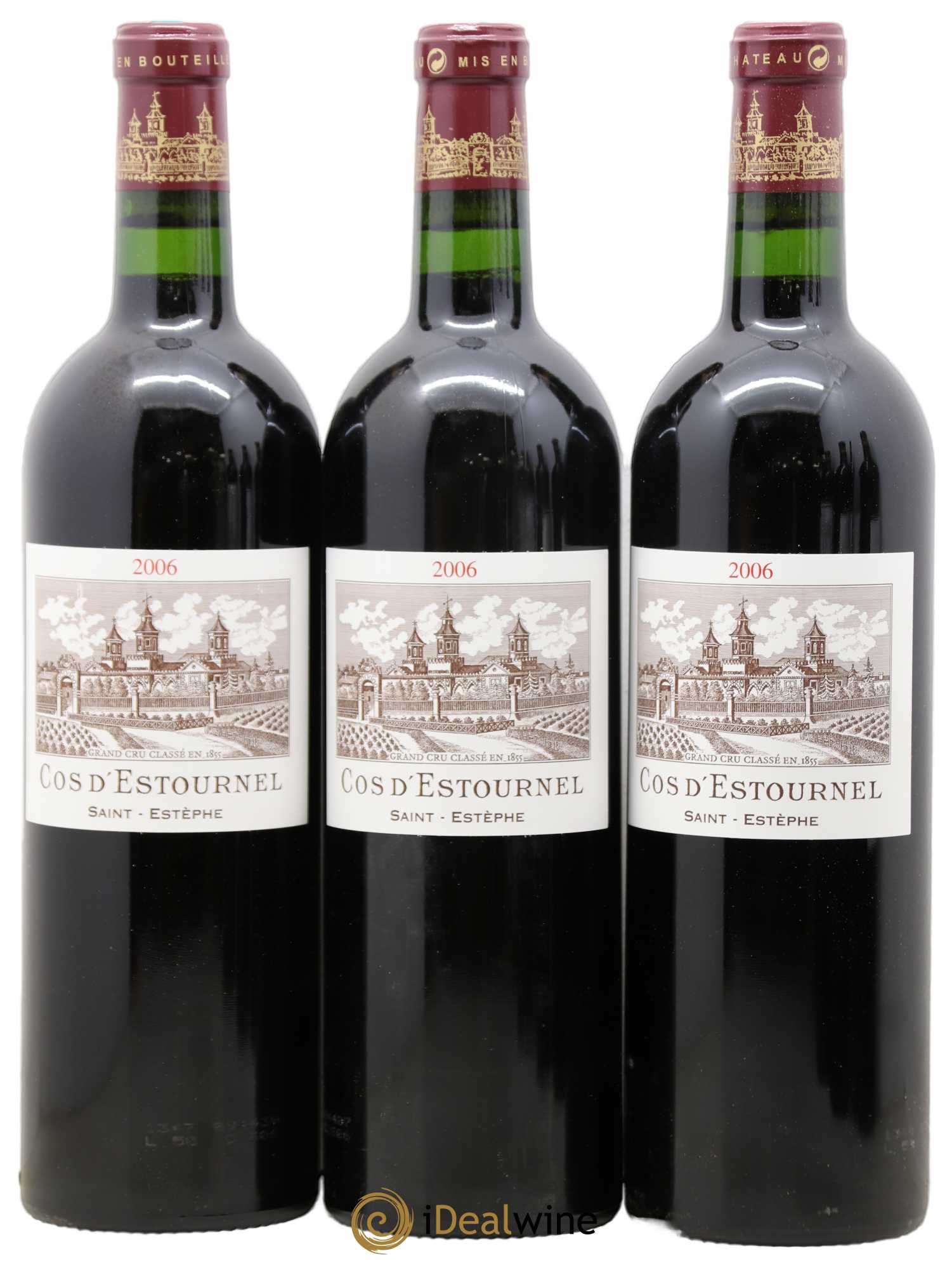Cos d'Estournel 2ème Grand Cru Classé 2006 - Lot de 6 bouteilles - 2