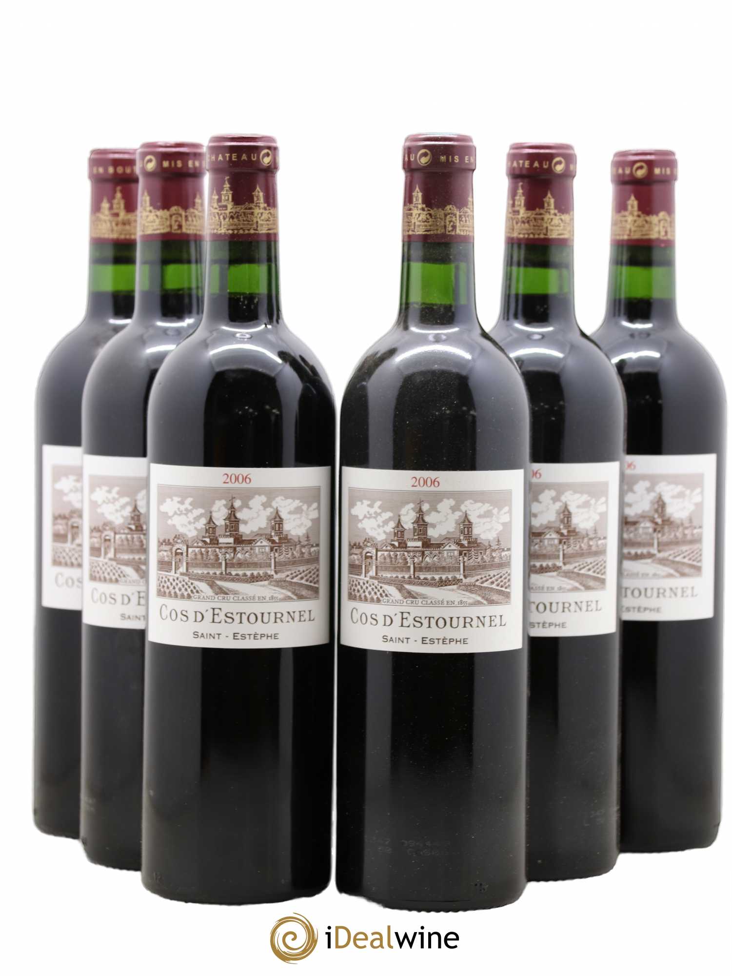 Cos d'Estournel 2ème Grand Cru Classé 2006 - Lot de 6 bouteilles - 0
