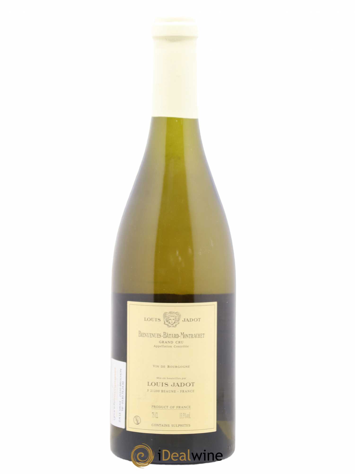 Bienvenues-Bâtard-Montrachet Grand Cru Maison Louis Jadot 2010 - Lot de 1 bouteille - 1