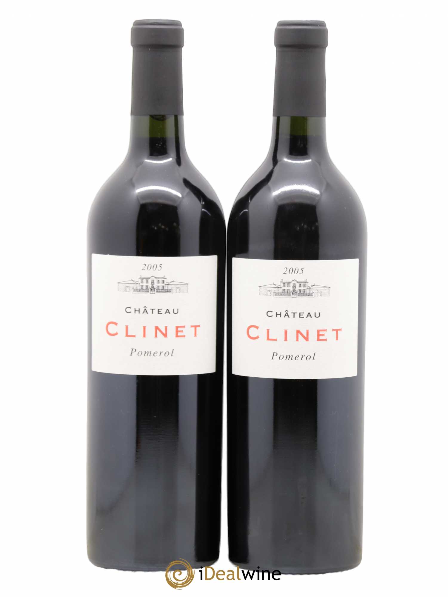 Château Clinet 2005 - Lot de 2 bouteilles - 0