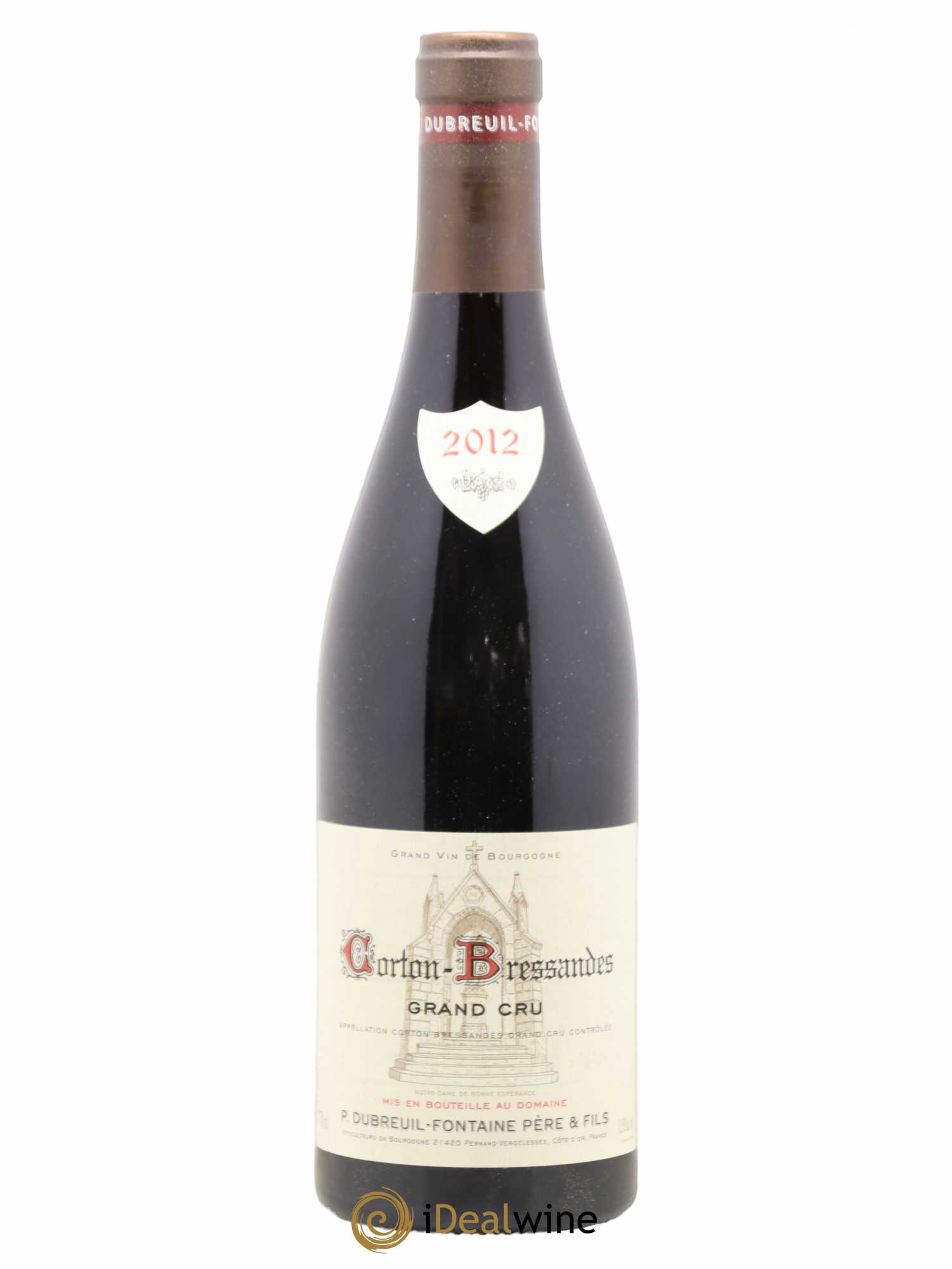 Corton Grand Cru Bressandes Dubreuil-Fontaine (Domaine) 2012 - Lot de 1 bouteille - 0