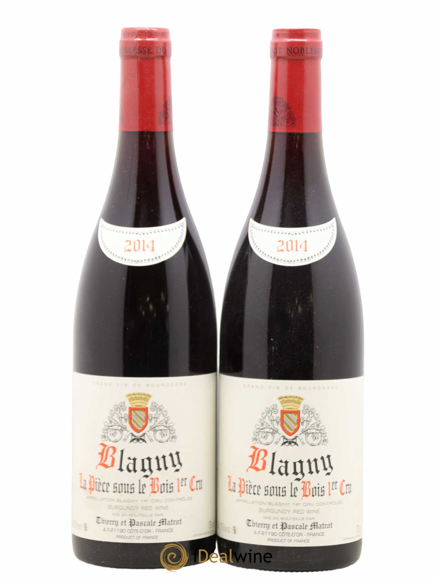 Blagny 1er Cru La Pièce sous le Bois Matrot (Domaine) 2014 - Lot de 2 bouteilles - 0