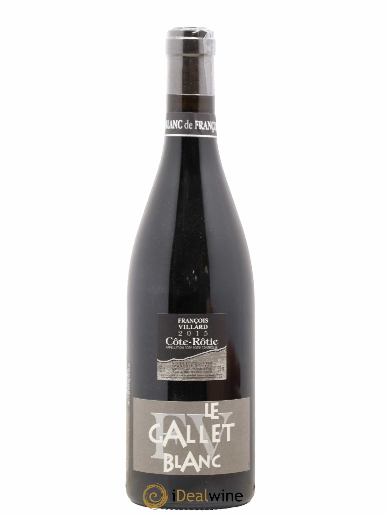 Côte-Rôtie Le Gallet Blanc François Villard 2015 - Lot de 1 bouteille - 0