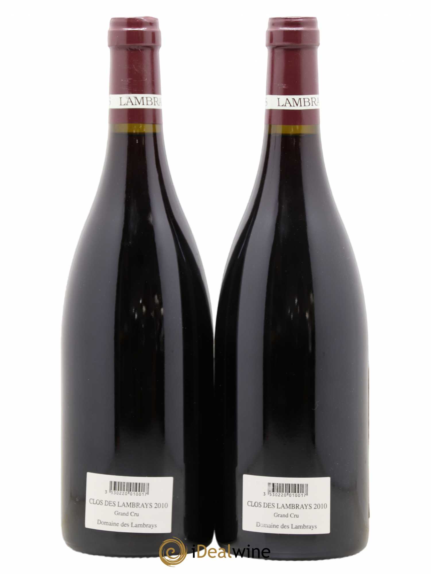 Clos des Lambrays Grand Cru Domaine des Lambrays 2010 - Lot de 2 bouteilles - 1