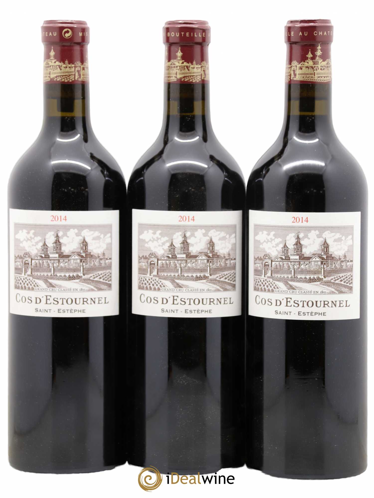 Cos d'Estournel 2ème Grand Cru Classé 2014 - Lot de 3 bouteilles - 0
