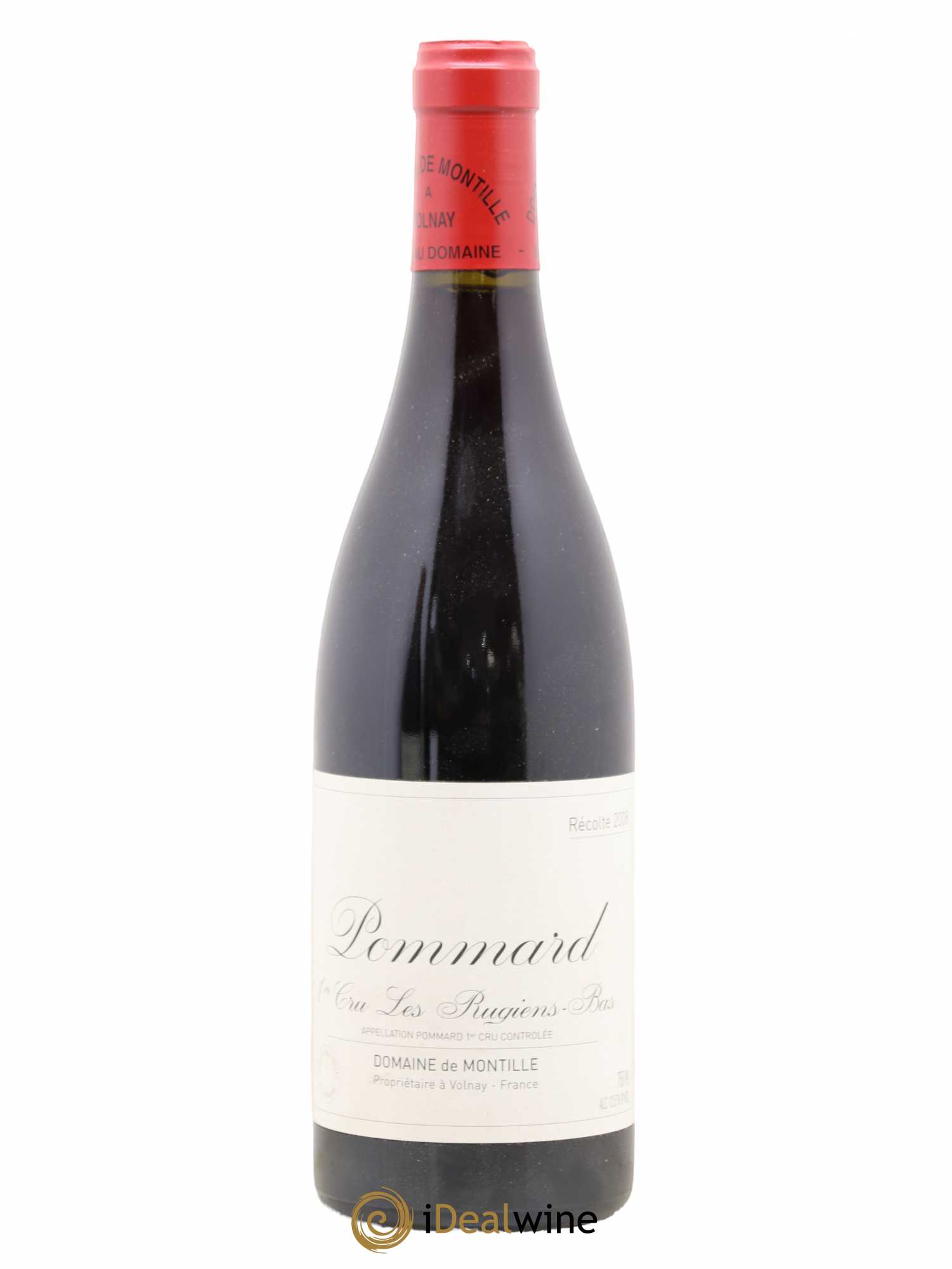 Pommard 1er Cru Les Rugiens De Montille (Domaine) 2008 - Lot de 1 bouteille - 0