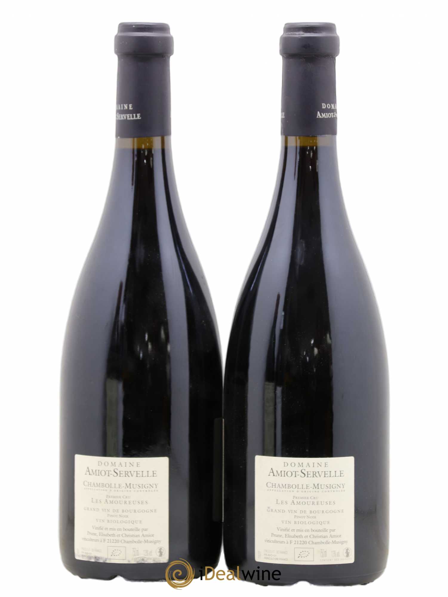 Chambolle-Musigny 1er Cru Les Amoureuses Amiot-Servelle 2012 - Lot de 2 bouteilles - 1