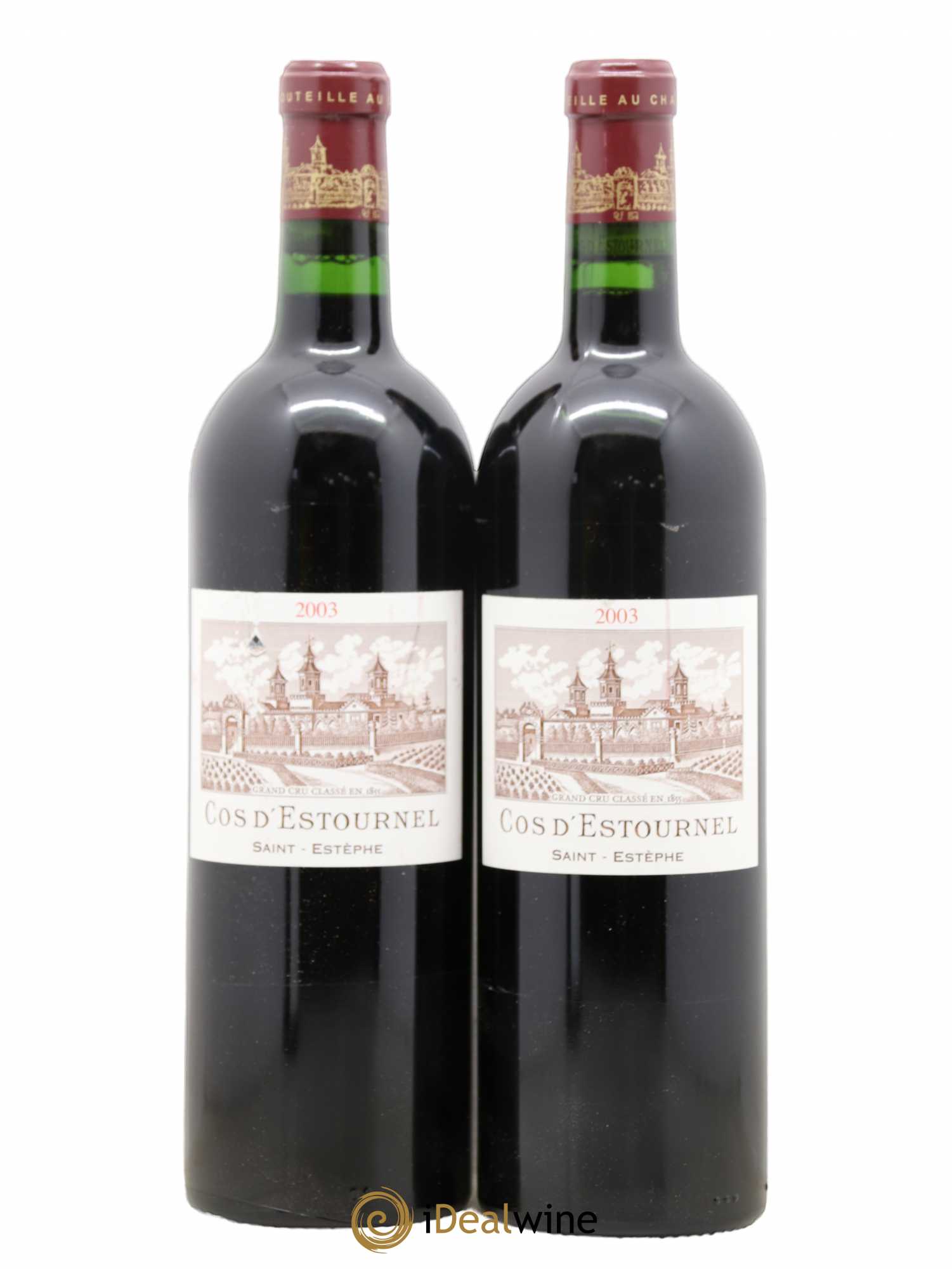 Cos d'Estournel 2ème Grand Cru Classé 2003 - Lot de 2 bouteilles - 0