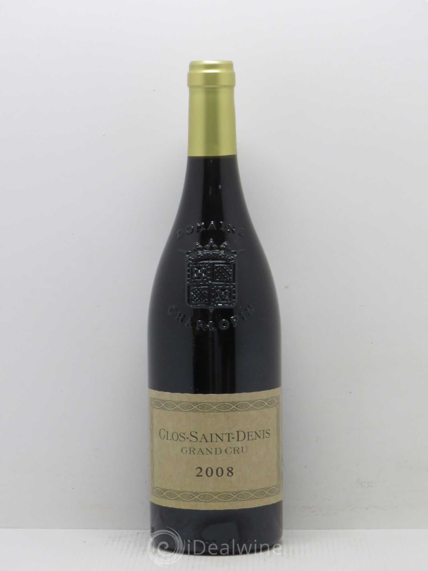Clos Saint-Denis Grand Cru Charlopin-Parizot 2008 - Lot de 1 bouteille - 0