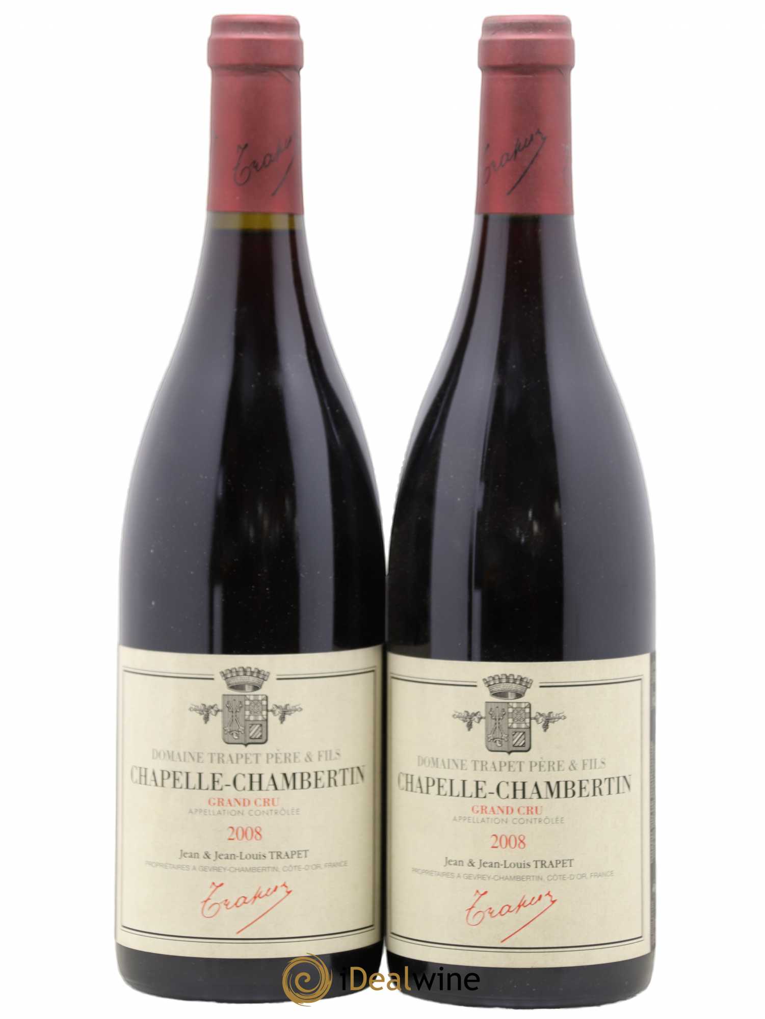 Chapelle-Chambertin Grand Cru Domaine Trapet 2008 - Lot de 2 bouteilles - 0