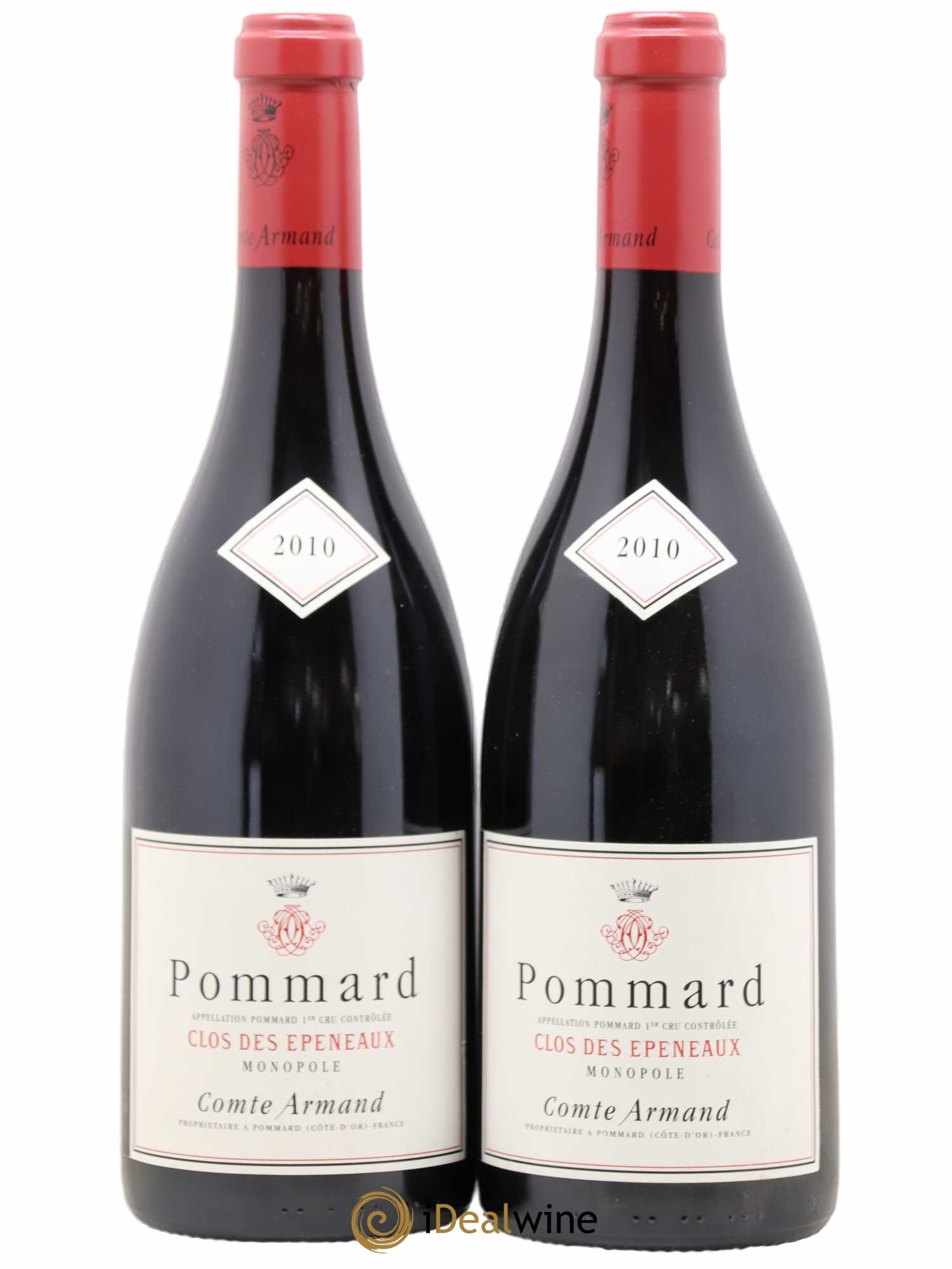 Pommard 1er Cru Clos des Epeneaux Comte Armand 2010 - Lot de 2 bouteilles - 0