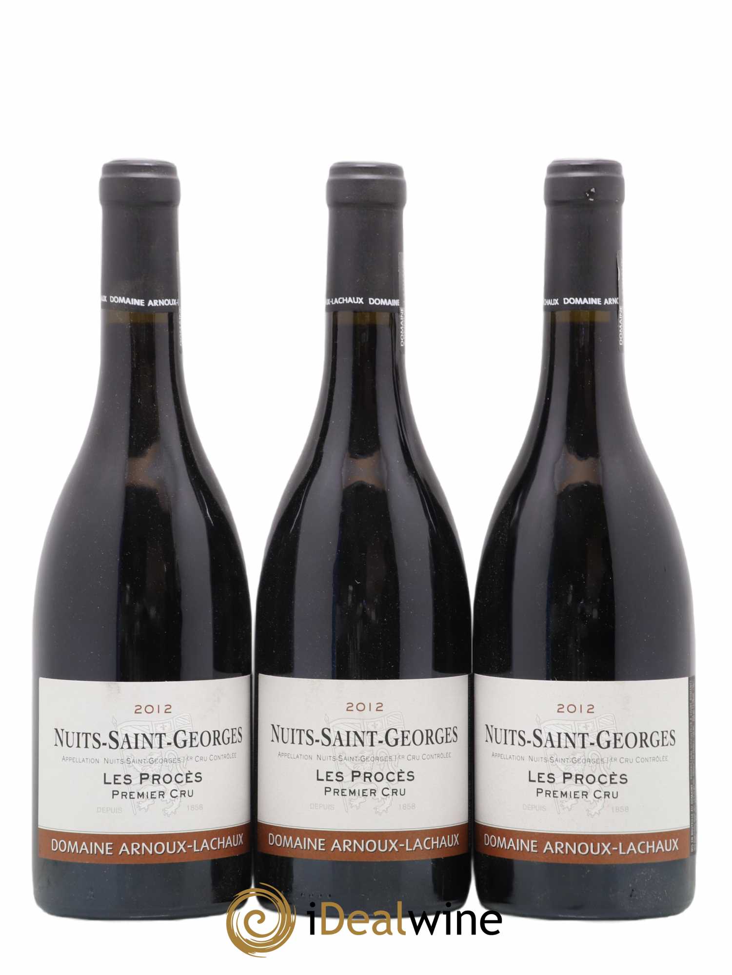 Nuits-Saint-Georges 1er Cru Les Procès Arnoux-Lachaux (Domaine) 2012 - Lot de 3 bouteilles - 0