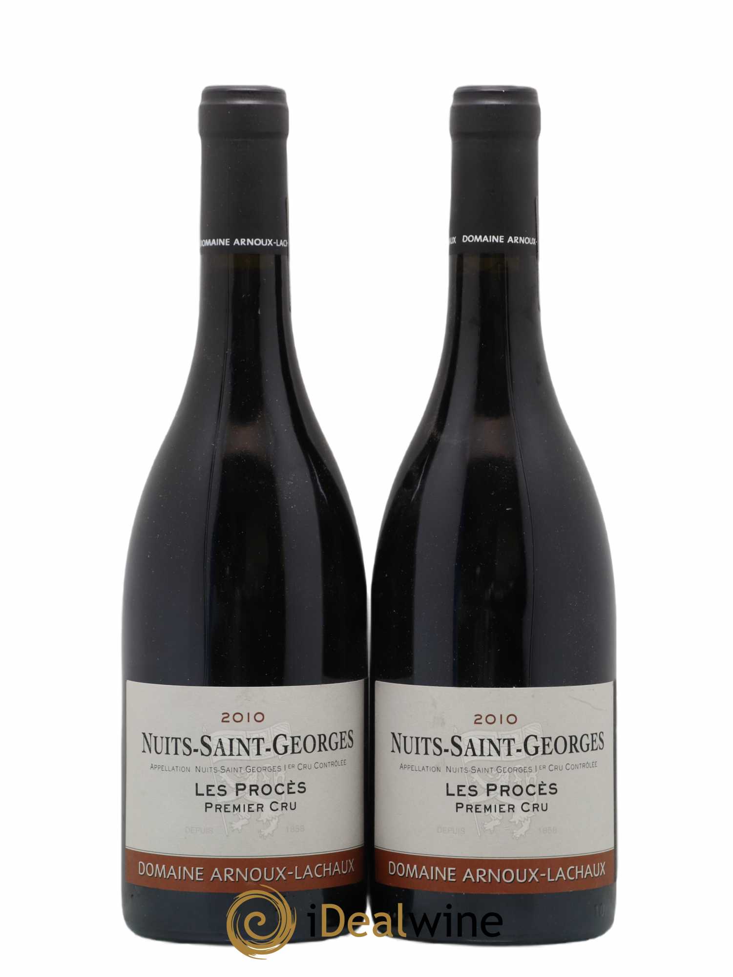 Nuits-Saint-Georges 1er Cru Les Procès Arnoux-Lachaux (Domaine) 2010 - Lot de 2 bouteilles - 0