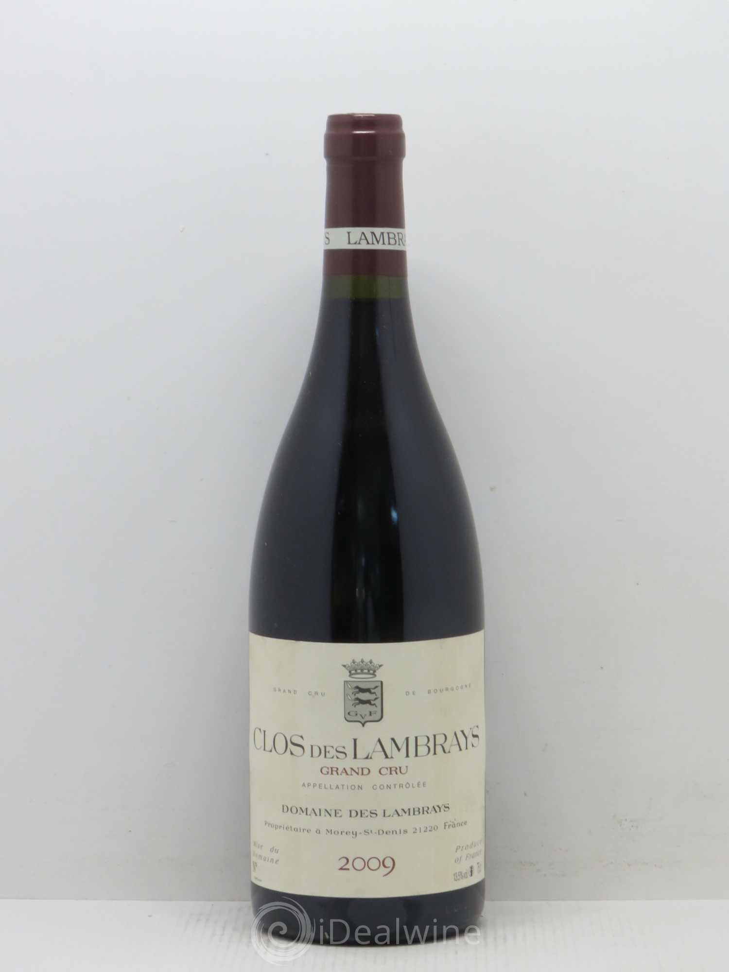 Clos des Lambrays Grand Cru Domaine des Lambrays 2009 - Lot de 1 bouteille - 0