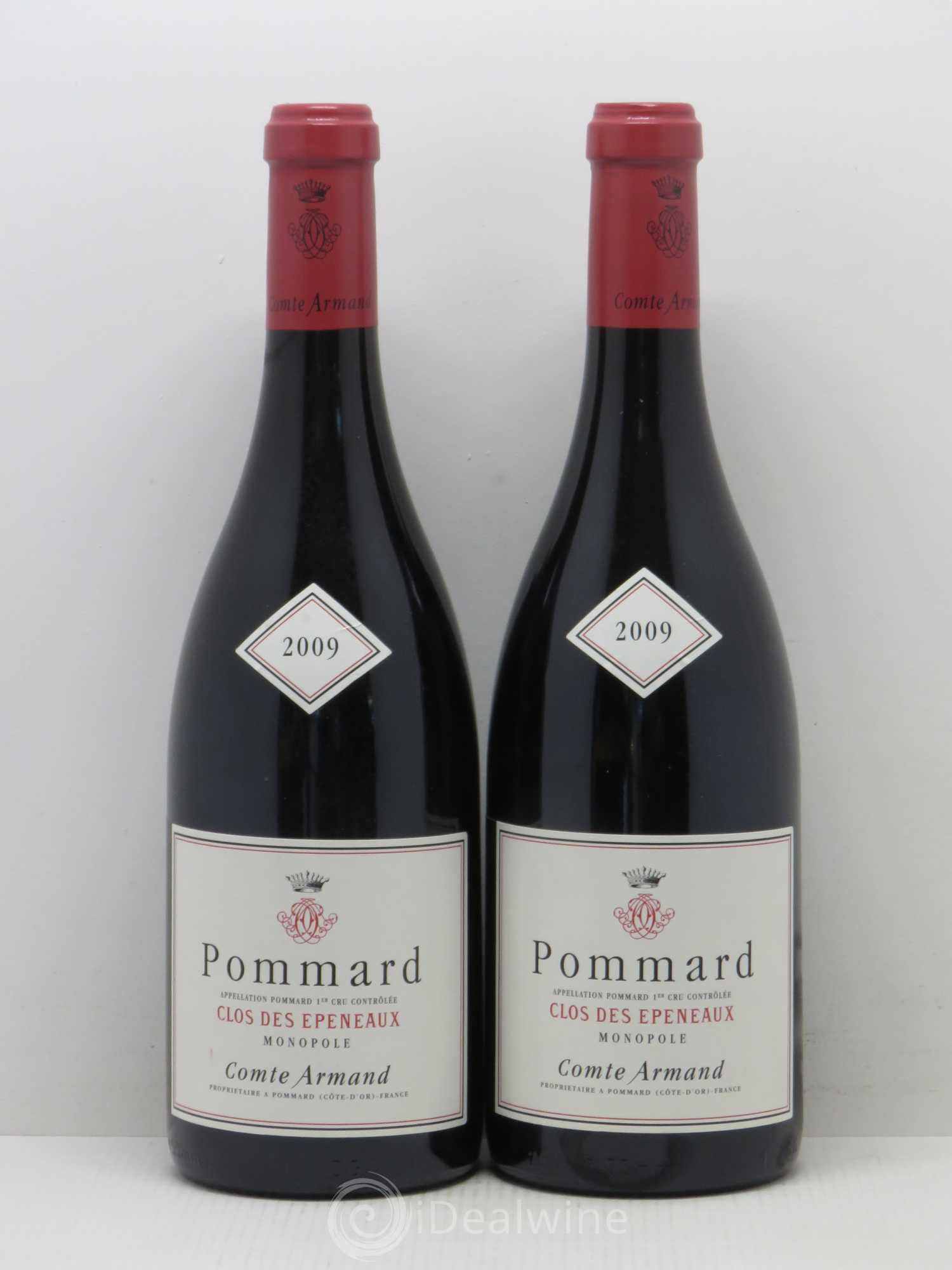 Pommard 1er Cru Clos des Epeneaux Comte Armand 2009 - Lot de 2 bouteilles - 0
