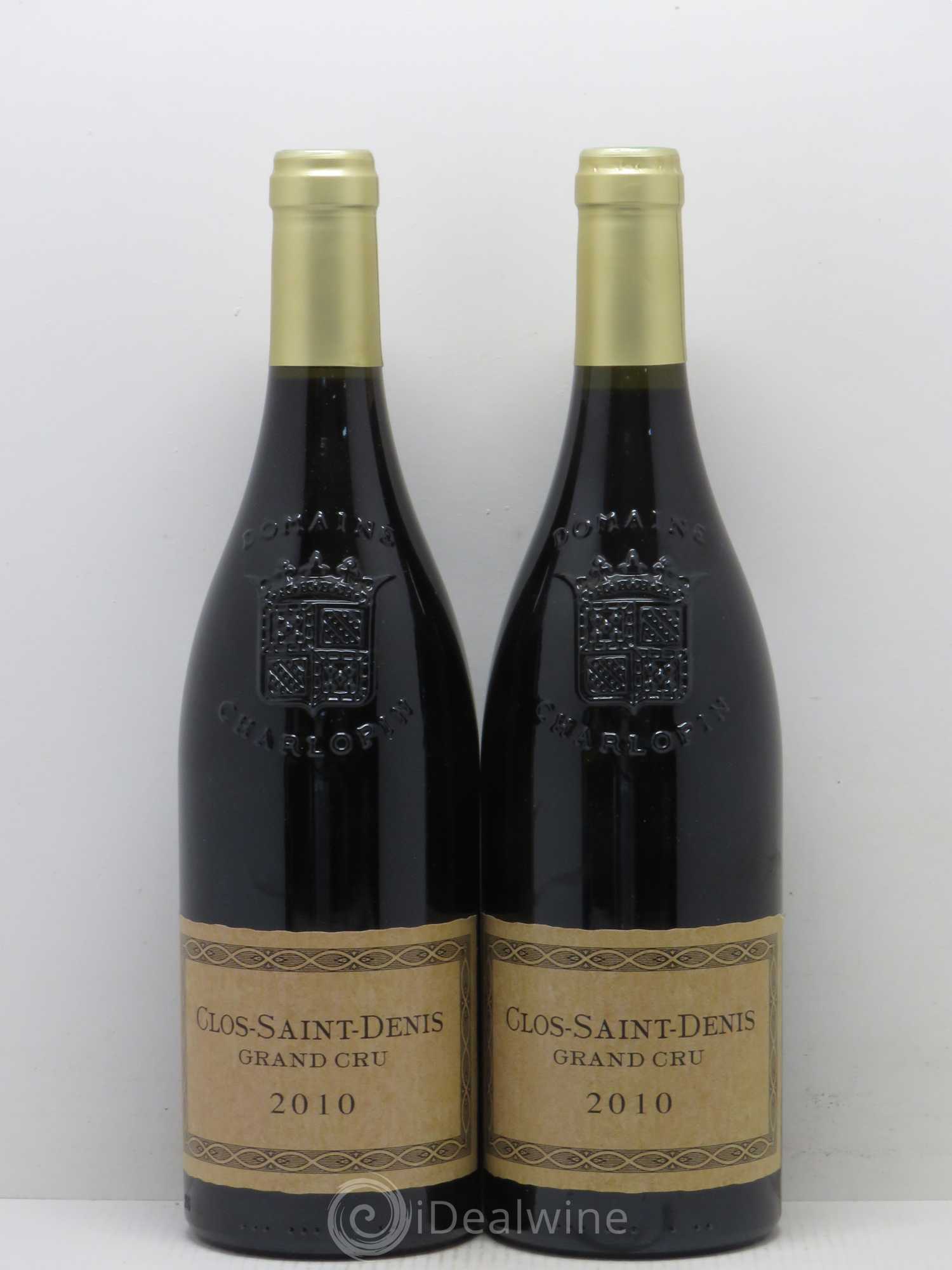 Clos Saint-Denis Grand Cru Charlopin-Parizot 2010 - Lot de 2 bouteilles - 0