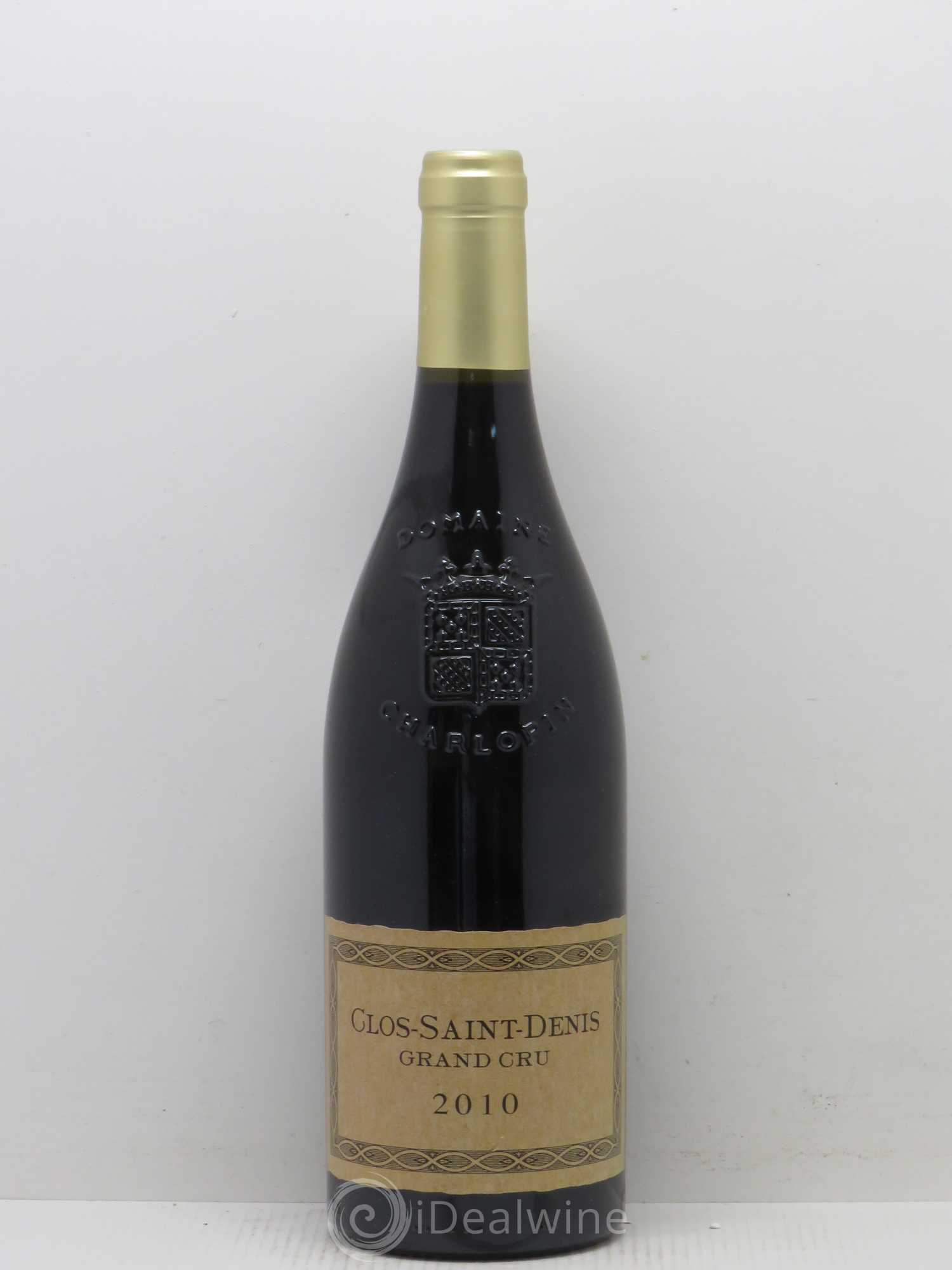 Clos Saint-Denis Grand Cru Charlopin-Parizot 2010 - Lot de 1 bouteille - 0