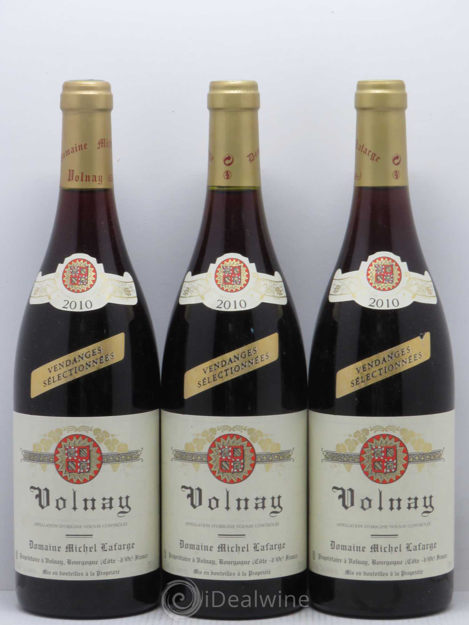 Volnay Vendanges sélectionnées Lafarge (Domaine) 2010 - Lot de 6 bouteilles - 2