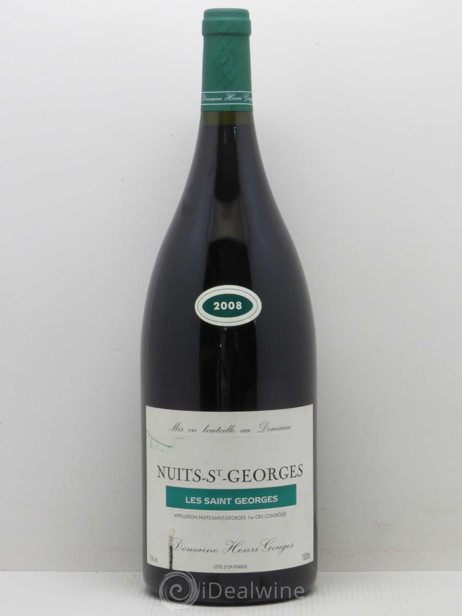 Nuits-Saint-Georges 1er Cru Les Saints Georges Henri Gouges 2008 - Posten von 1 Magnum - 0
