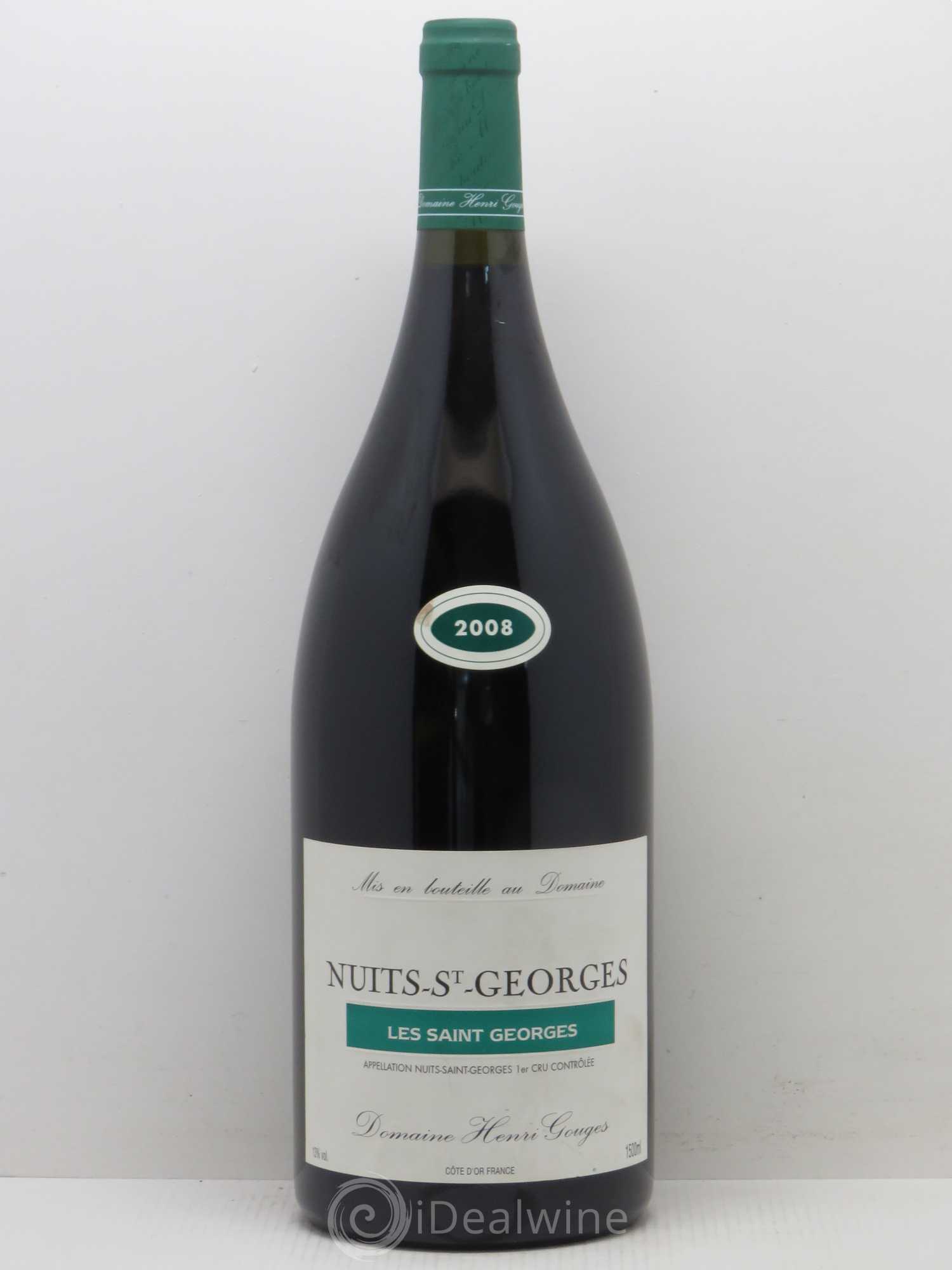 Nuits-Saint-Georges 1er Cru Les Saints Georges Henri Gouges 2008 - Posten von 1 Magnum - 0