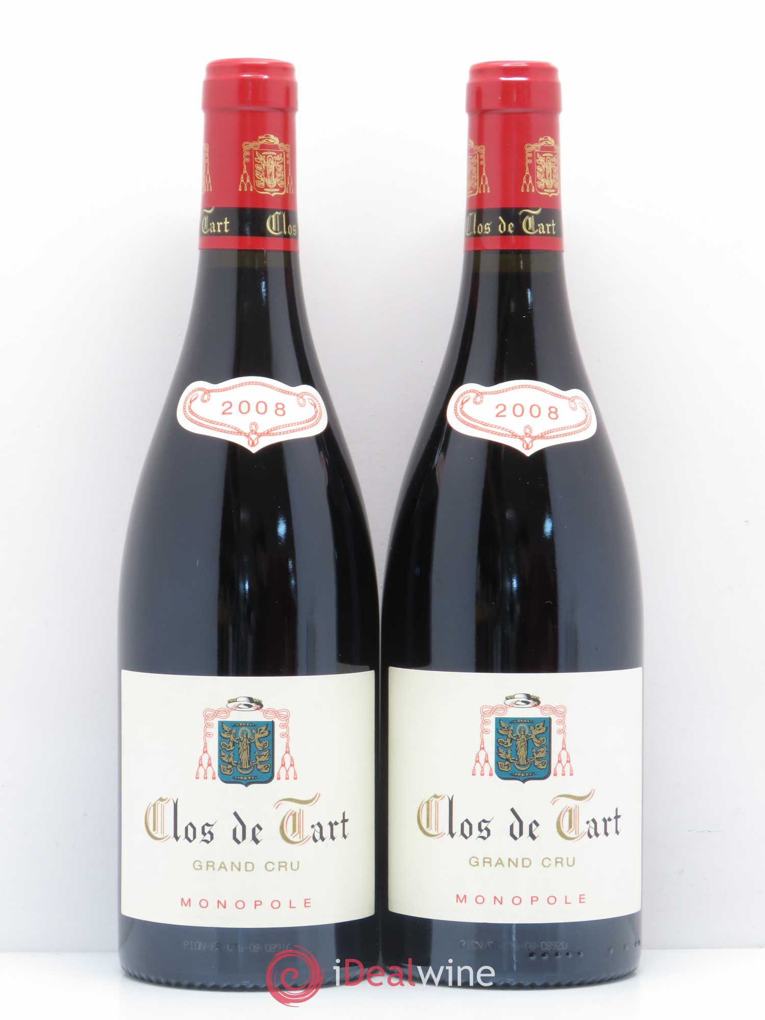 Clos de Tart Grand Cru Clos de Tart 2008 - Lot de 2 bouteilles - 0