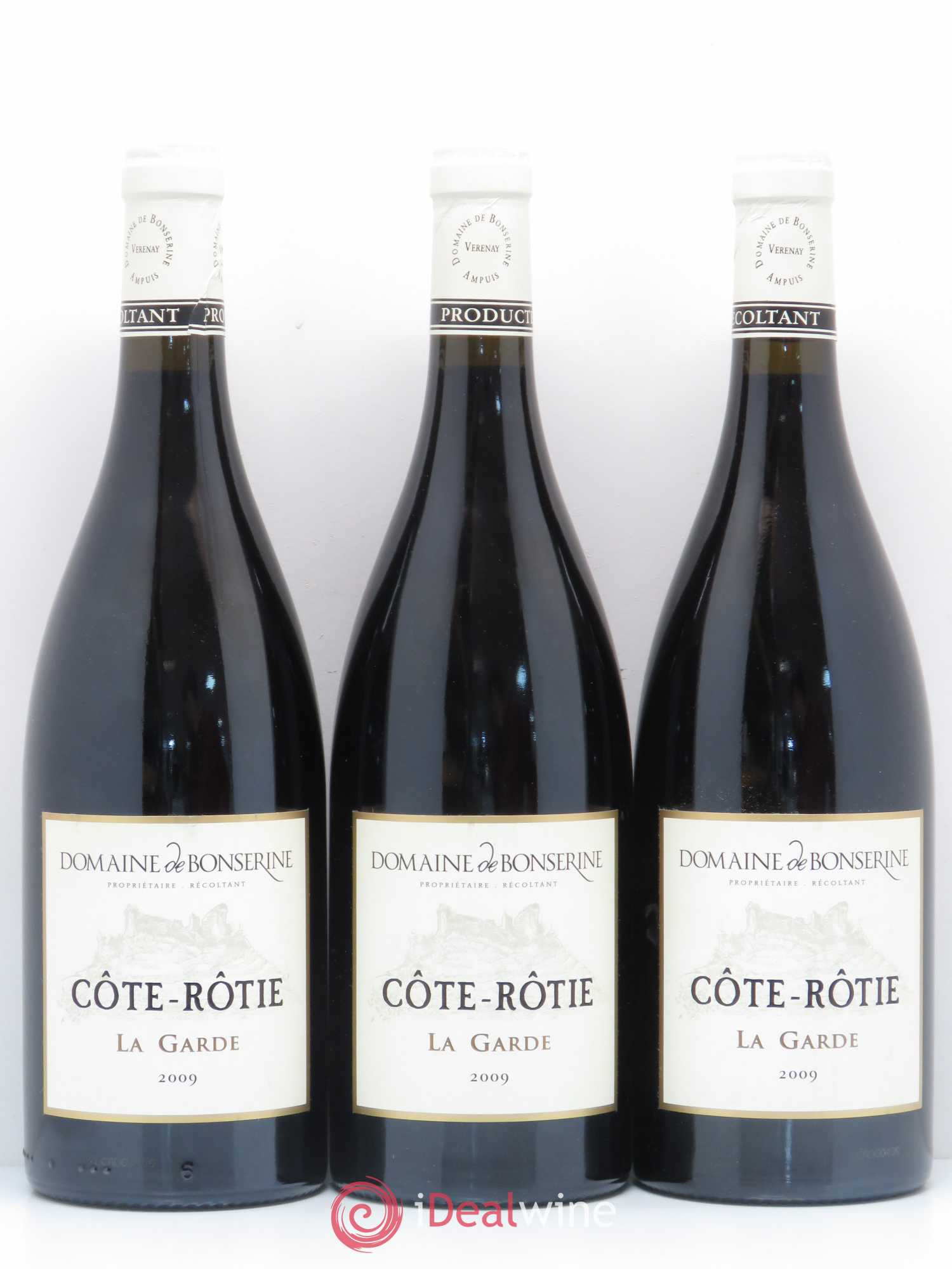 Côte-Rôtie La Garde Bonserine (Domaine de) 2009 - Lot de 3 bouteilles - 0