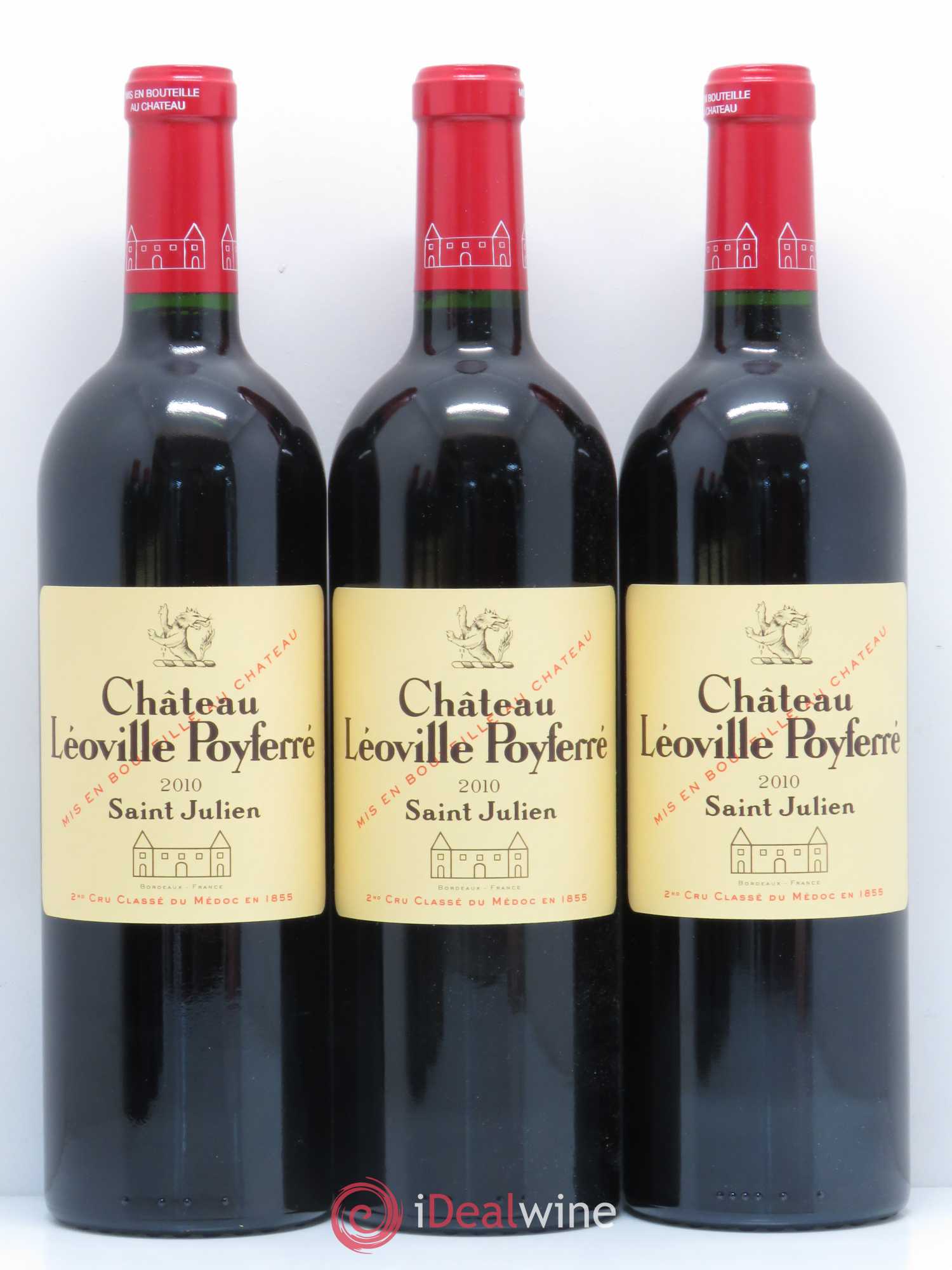 Château Léoville Poyferré 2ème Grand Cru Classé 2010 - Lot de 6 bouteilles - 3