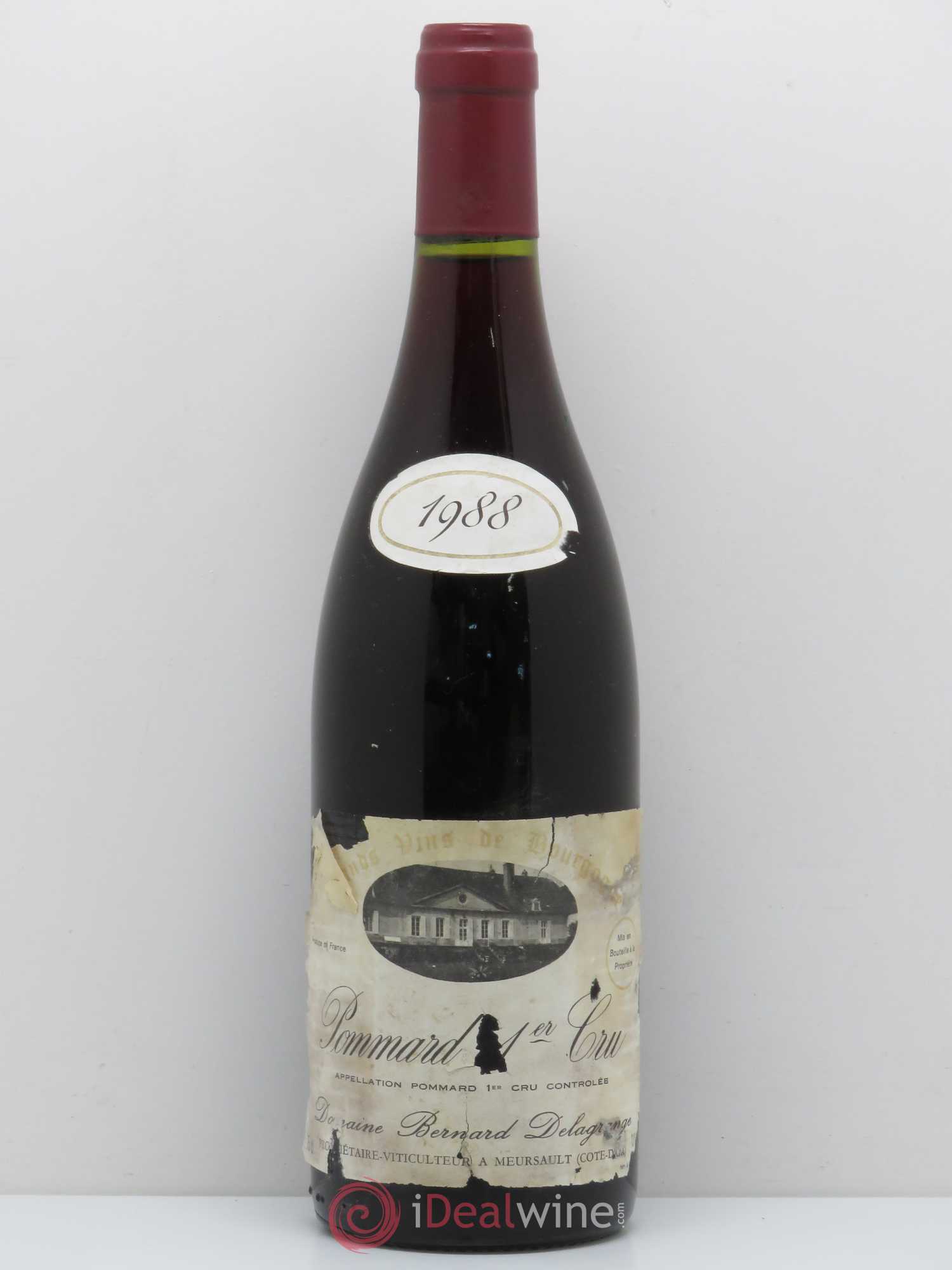 Pommard 1er Cru Domaine B.Delagrange 1988 - Lot de 1 bouteille - 0