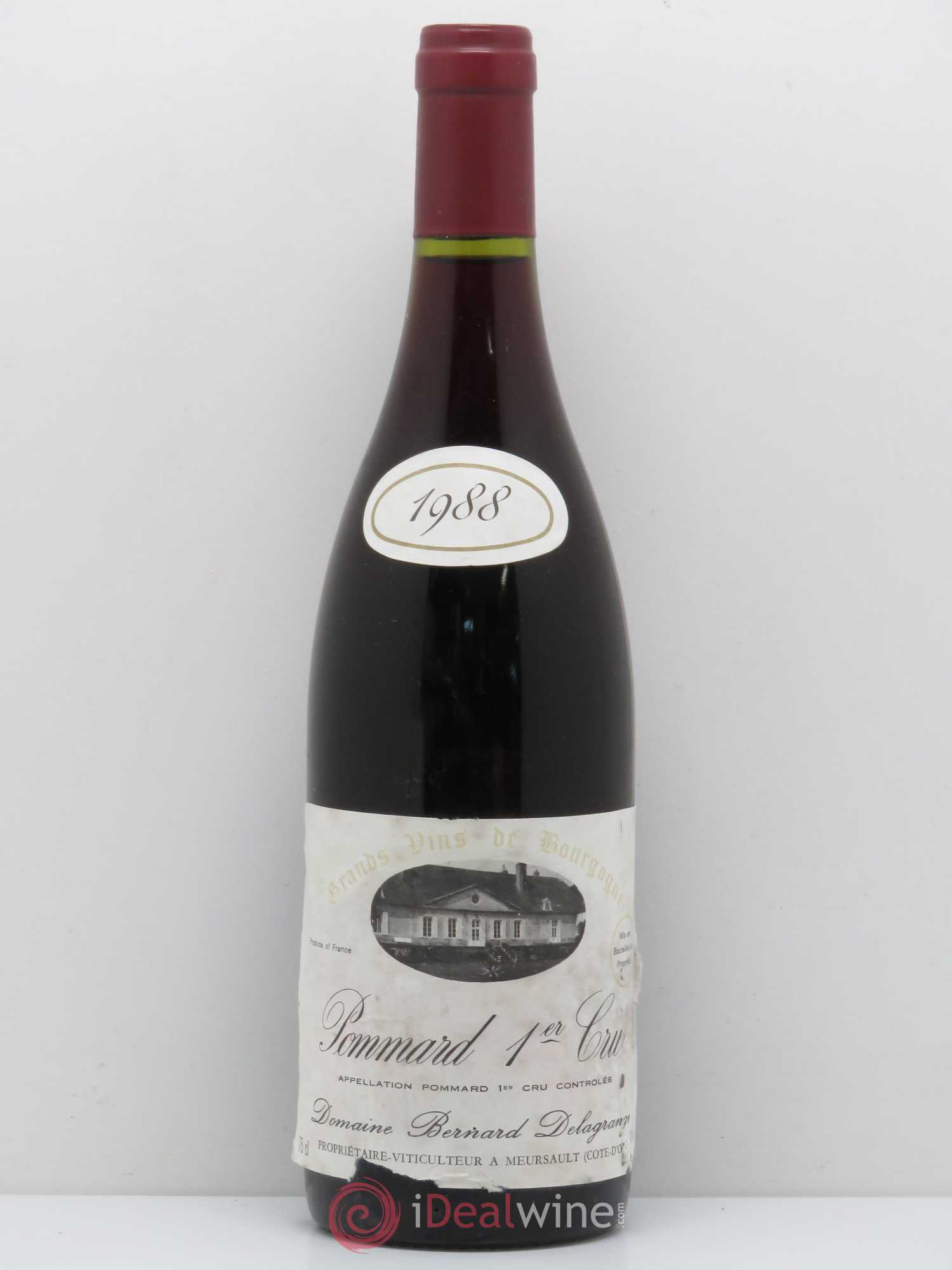 Pommard 1er Cru Domaine B.Delagrange 1988 - Lot de 1 bouteille - 0