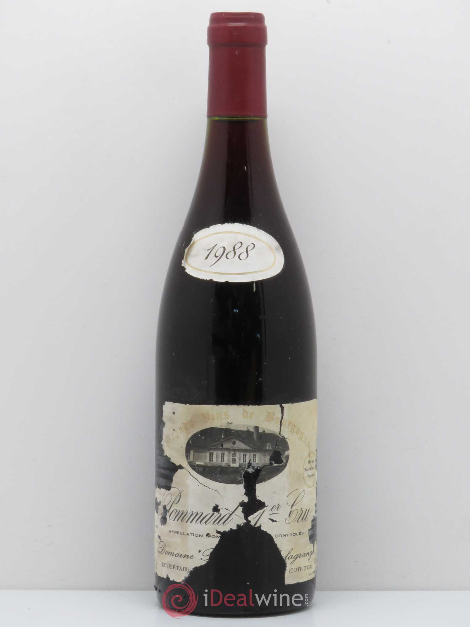 Pommard 1er Cru Domaine B.Delagrange 1988 - Lot de 1 bouteille - 0