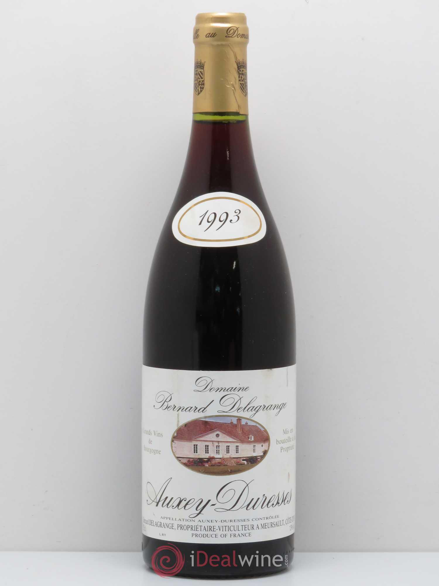 Auxey-Duresses Domaine B.Delagrange (sans prix de réserve) 1993 - Posten von 1 Flasche - 0