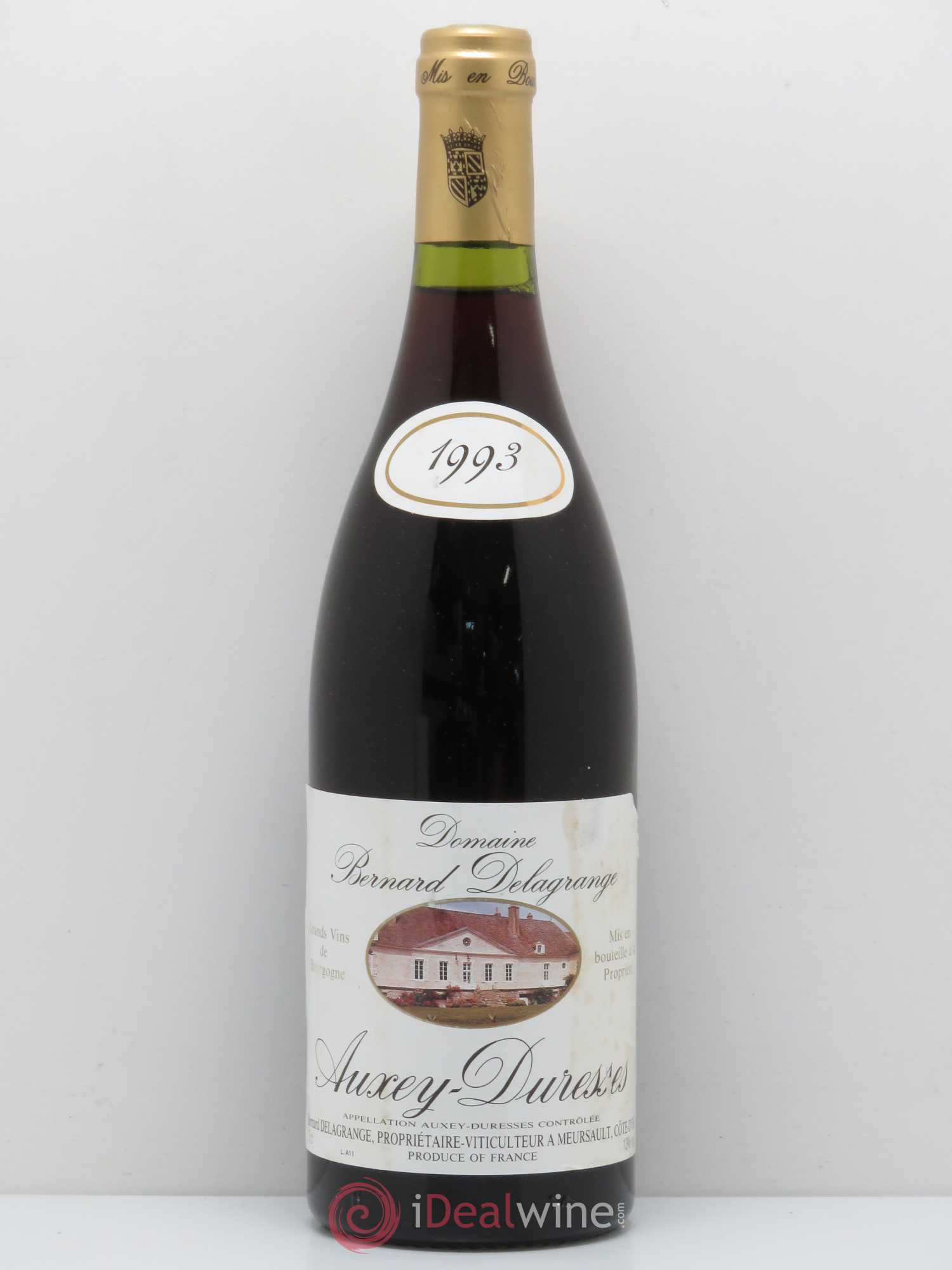 Auxey-Duresses Domaine B.Delagrange (sans prix de réserve) 1993 - Posten von 1 Flasche - 0