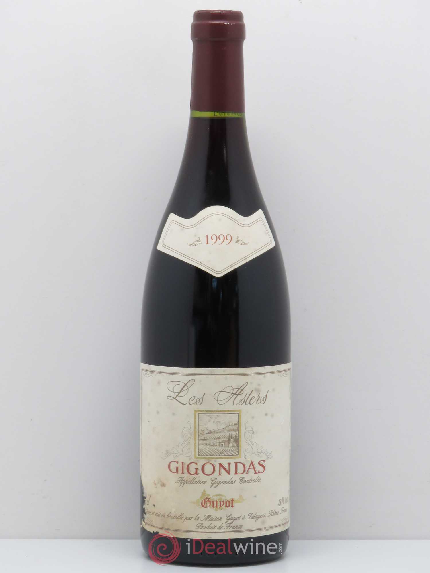 Gigondas Les Asters Domaine Guyot (sans prix de réserve) 1999 - Posten von 1 Flasche - 0