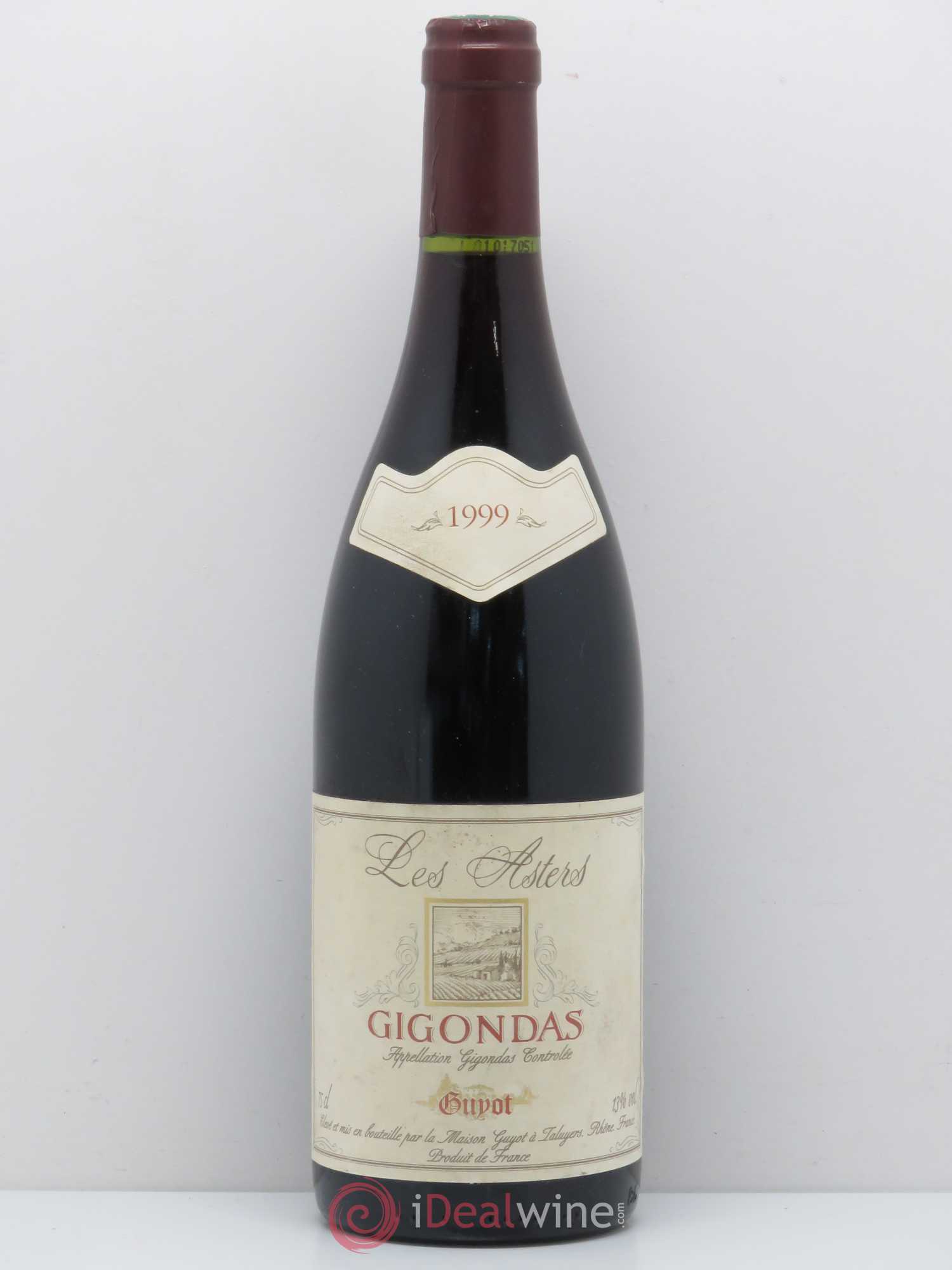 Gigondas Les Asters Domaine Guyot (sans prix de réserve) 1999 - Posten von 1 Flasche - 0