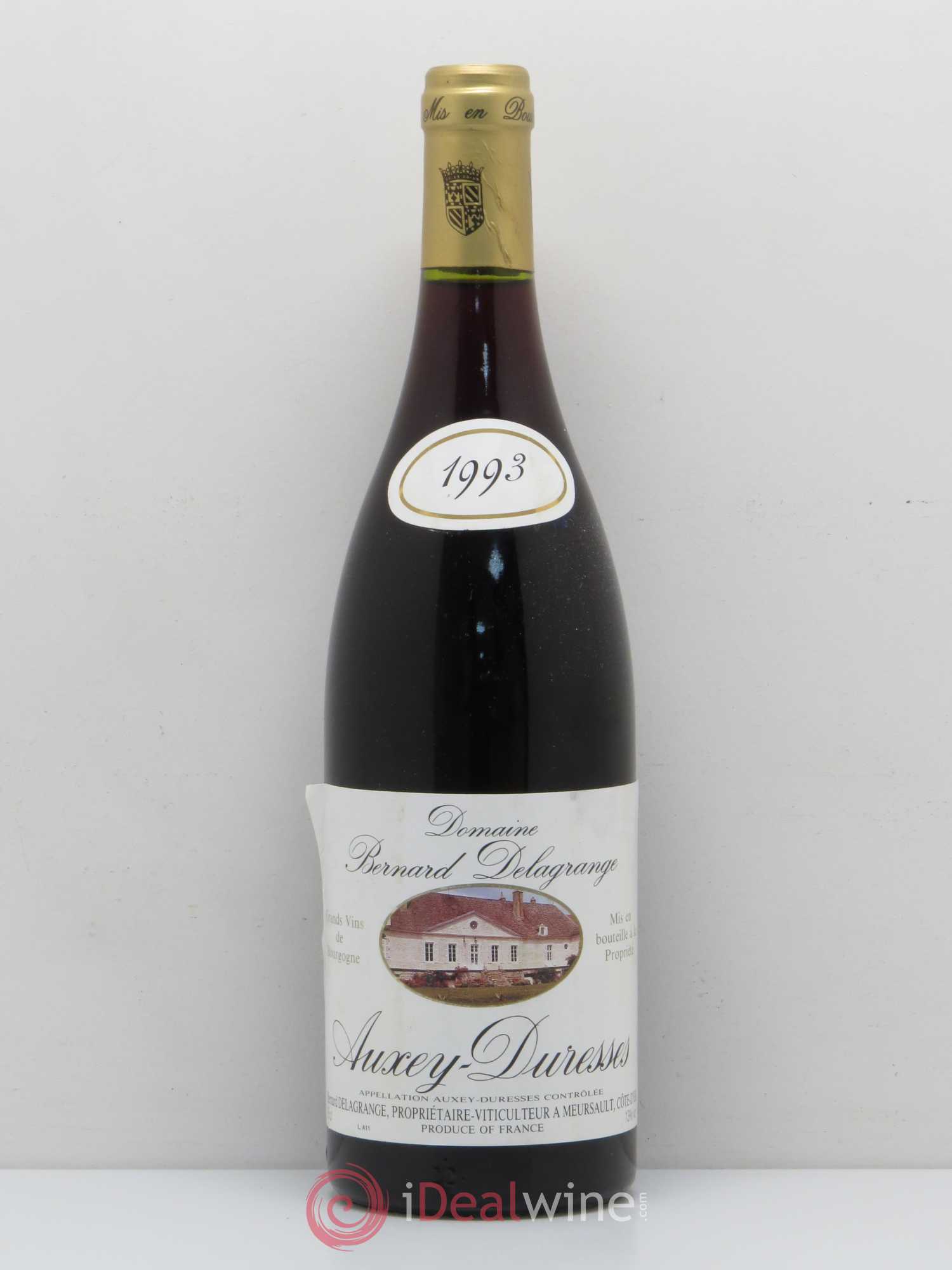 Auxey-Duresses Bernard Delagrange (sans prix de réserve) 1993 - Posten von 1 Flasche - 0