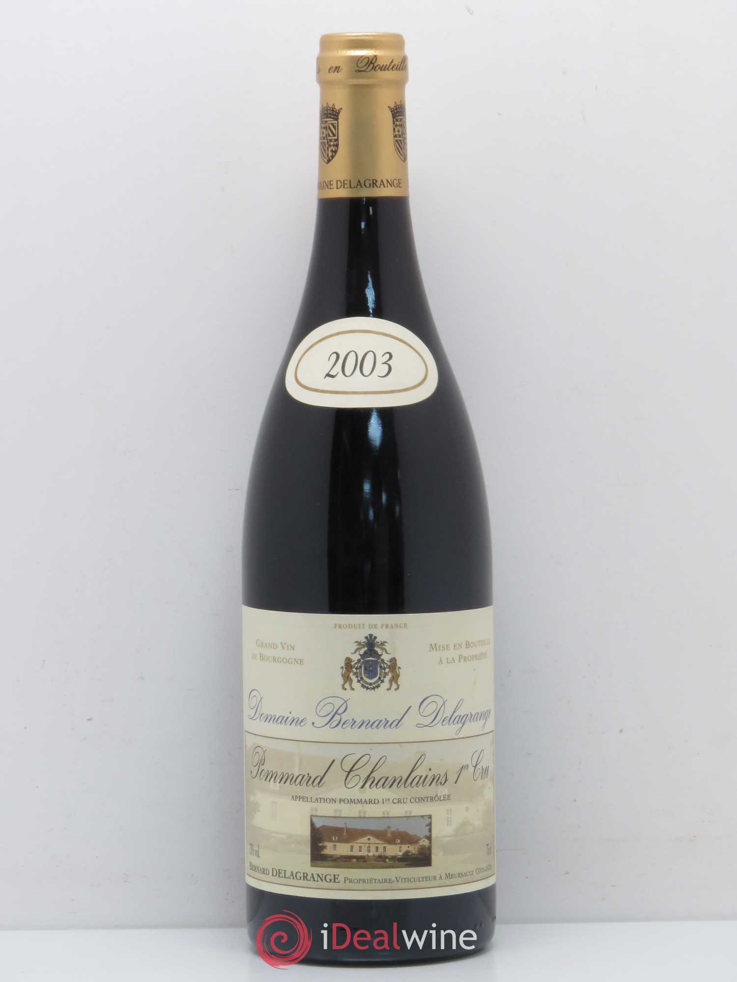 Pommard 1er Cru Les Chanlins - B.Delagrange 2003 - Lot de 1 bouteille - 0