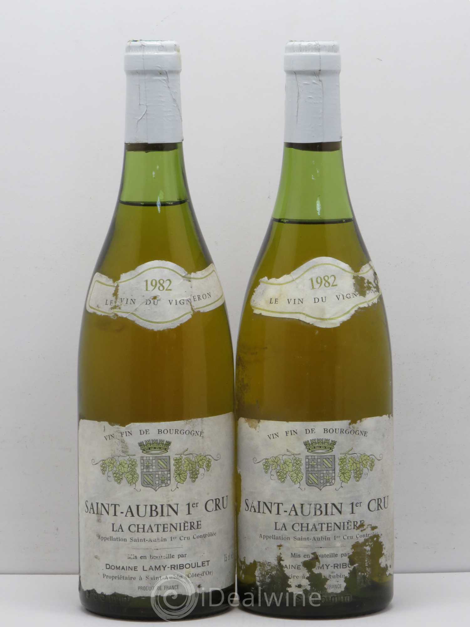 Saint-Aubin 1er Cru La Chatenière 1982 - Posten von 2 Flaschen - 0