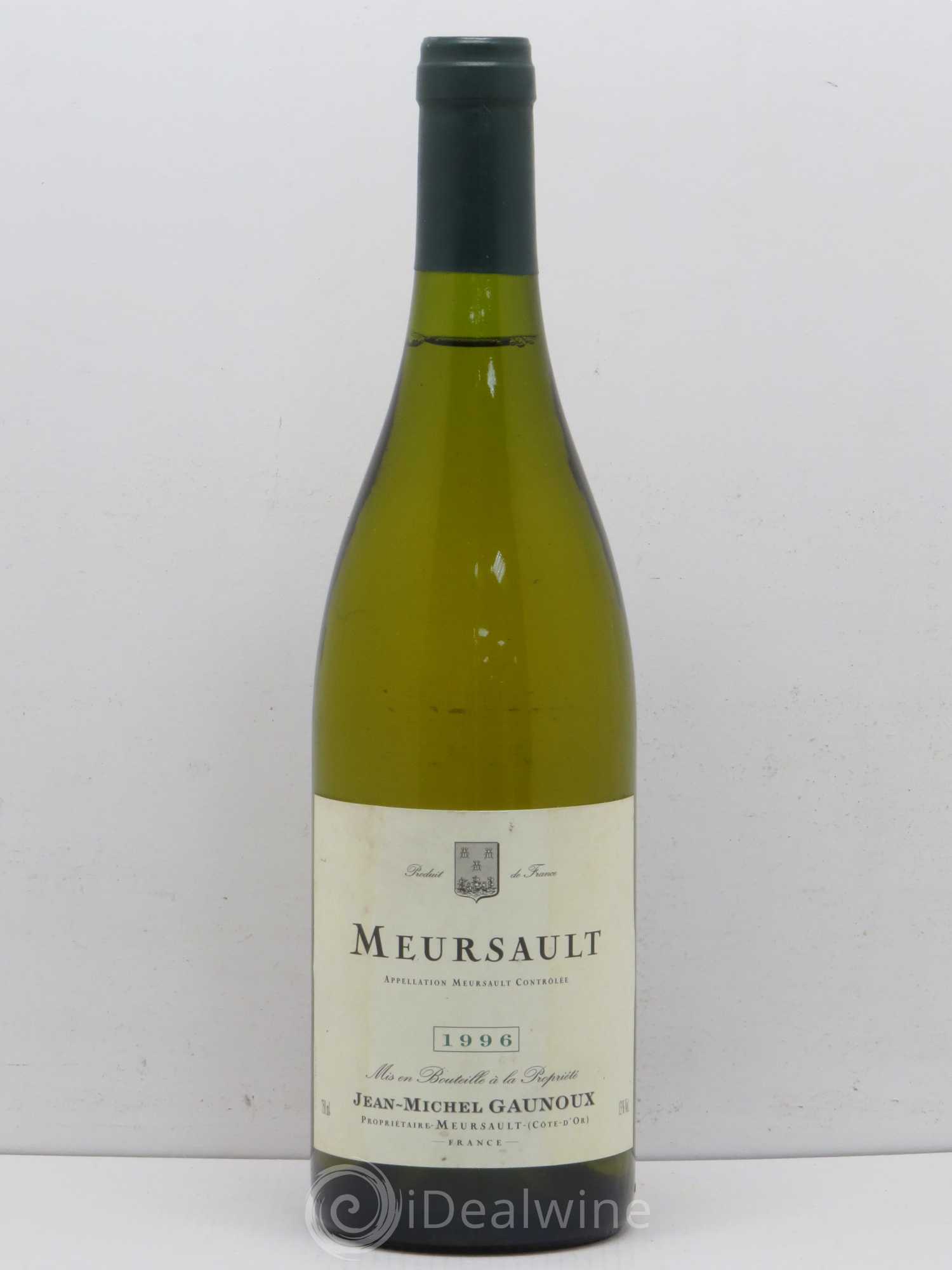 Meursault Domaine Jean-Michel Gaunoux 1996 - Posten von 1 Flasche - 0