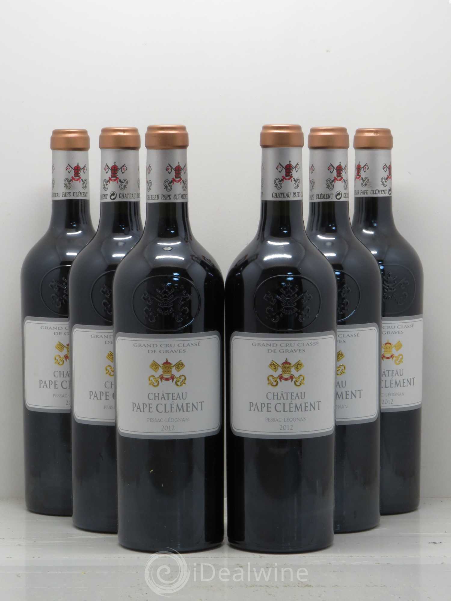 Château Pape Clément Cru Classé de Graves 2012 - Lot de 6 bouteilles - 0