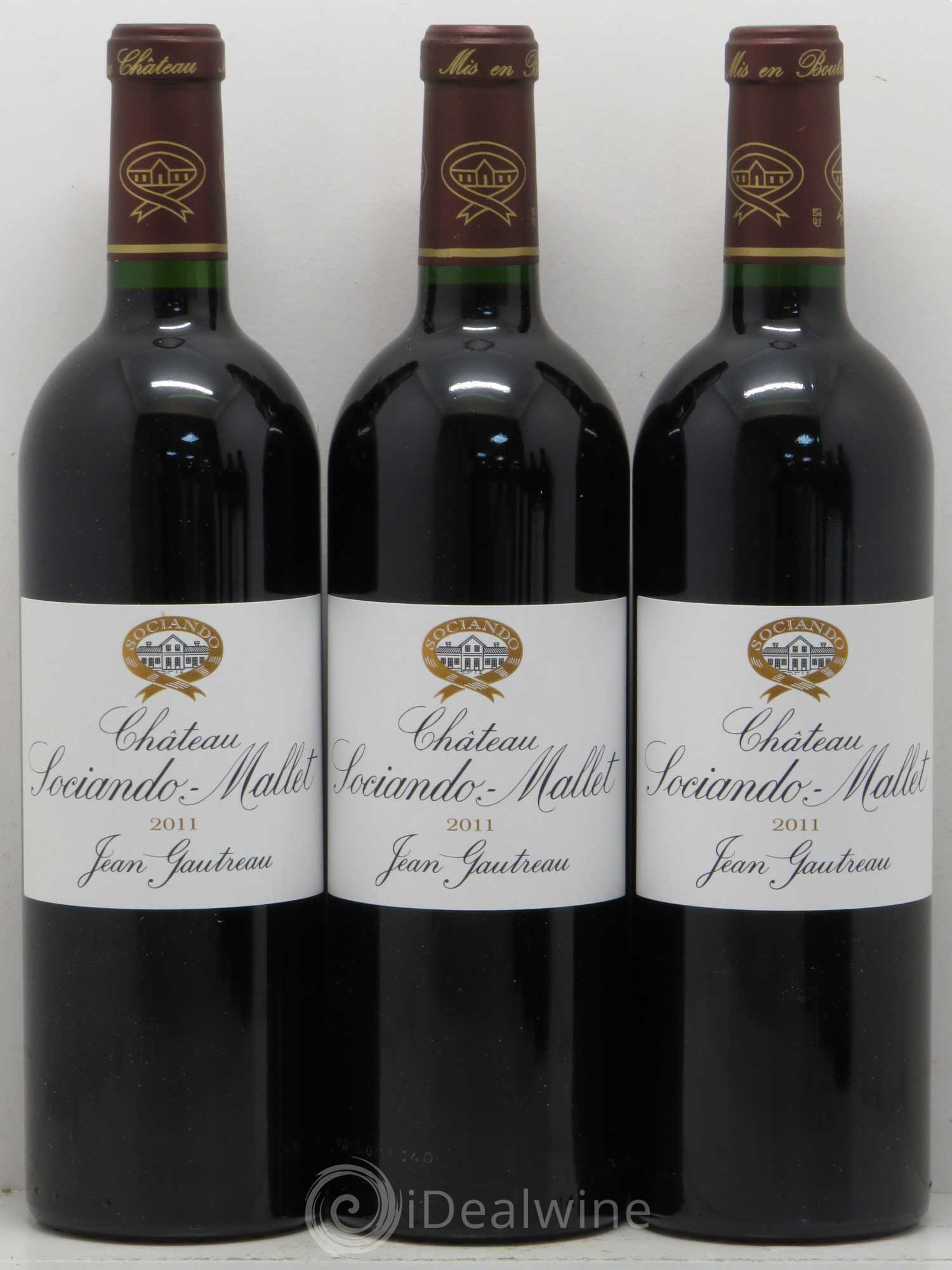 Château Sociando Mallet 2011 - Lot de 6 bouteilles - 2